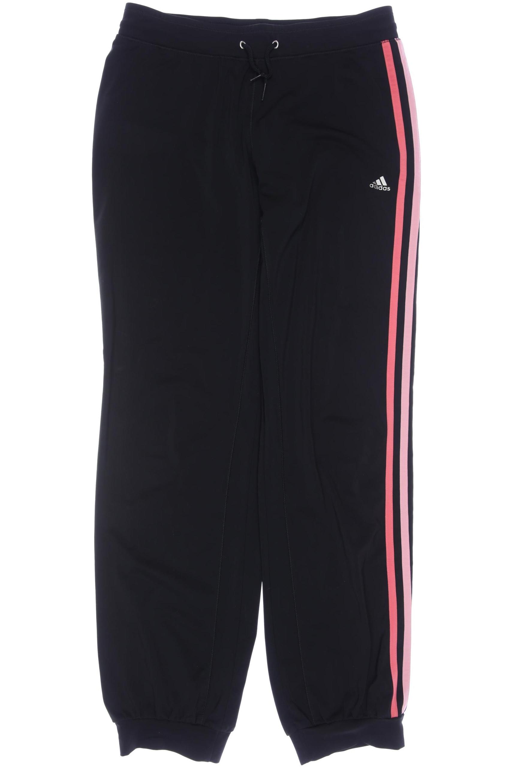 

adidas Damen Stoffhose, schwarz, Gr. 152
