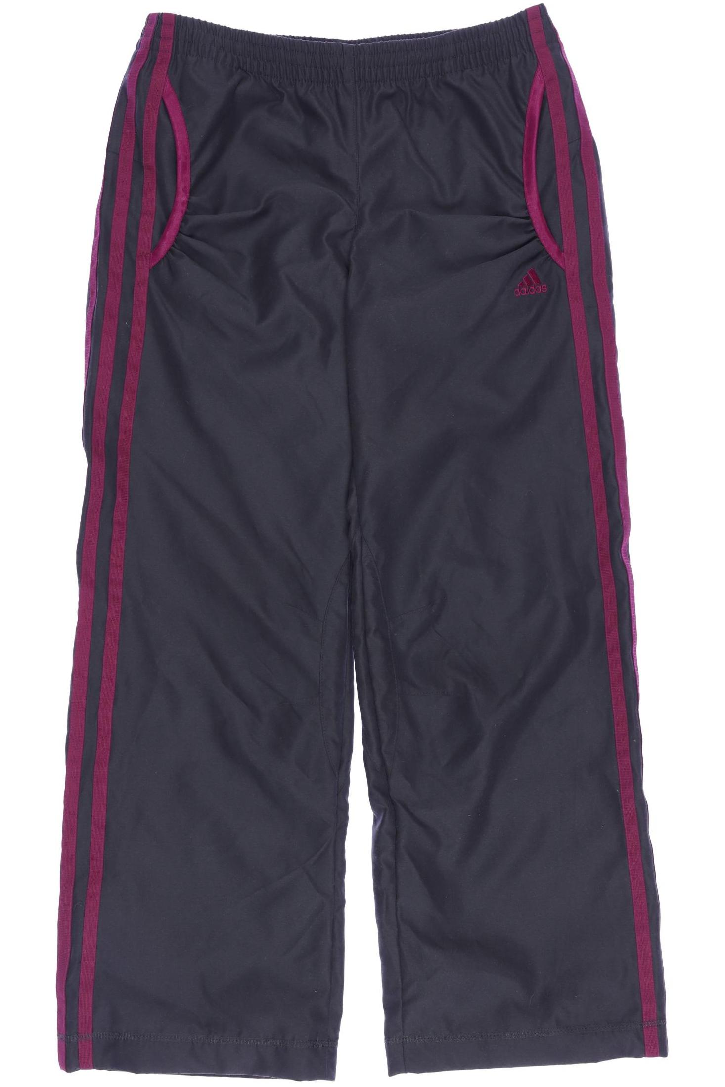 

adidas Damen Stoffhose, grau, Gr. 128