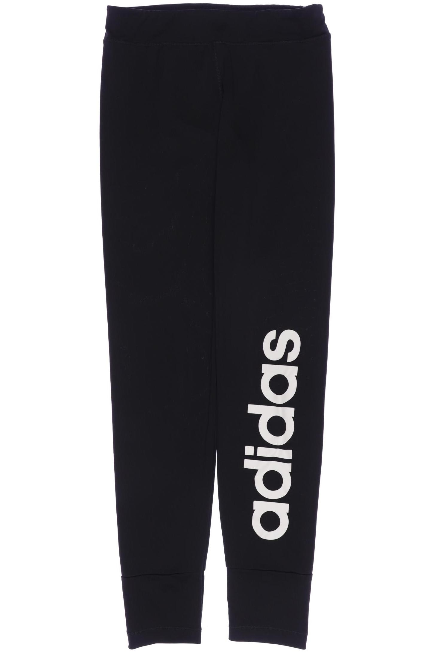 

adidas Damen Stoffhose, schwarz, Gr. 164