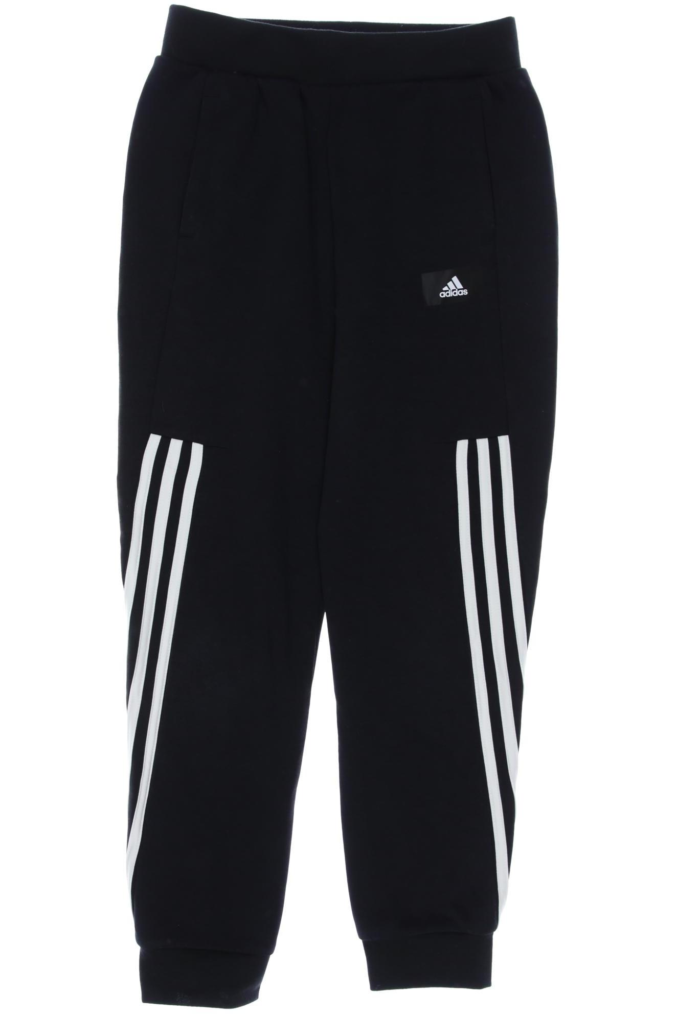 

adidas Damen Stoffhose, schwarz, Gr. 152