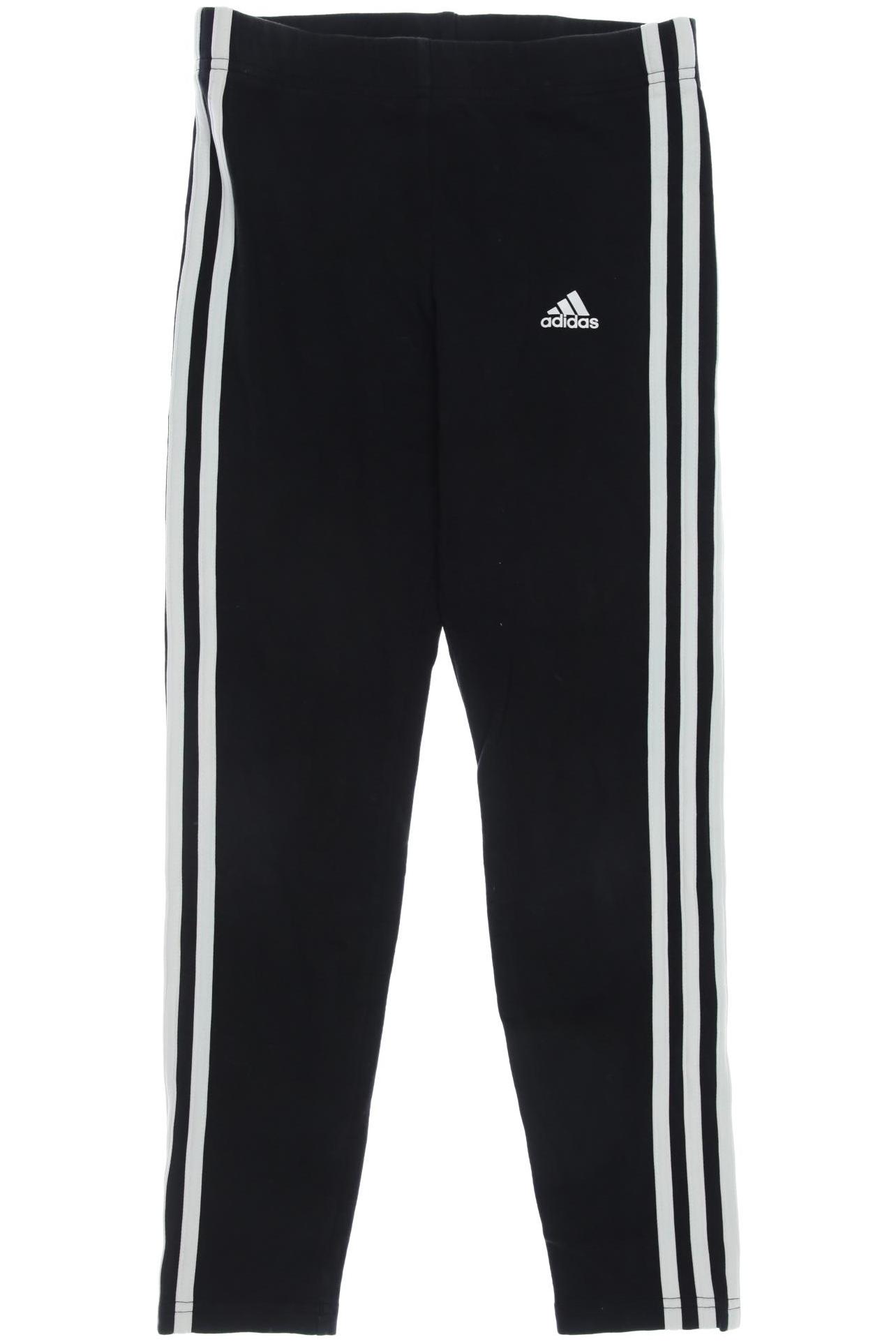 

adidas Mädchen Stoffhose, schwarz, Gr. 152