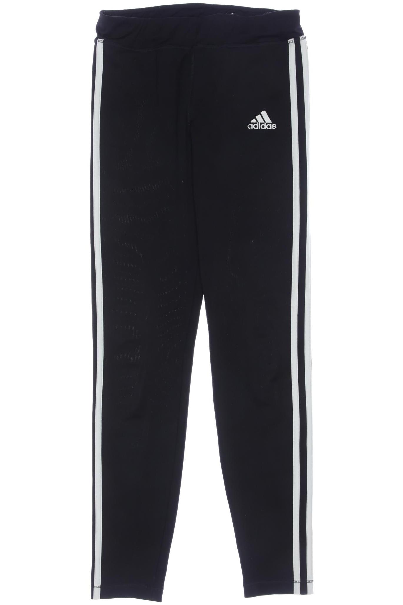 

adidas Damen Stoffhose, schwarz, Gr. 164