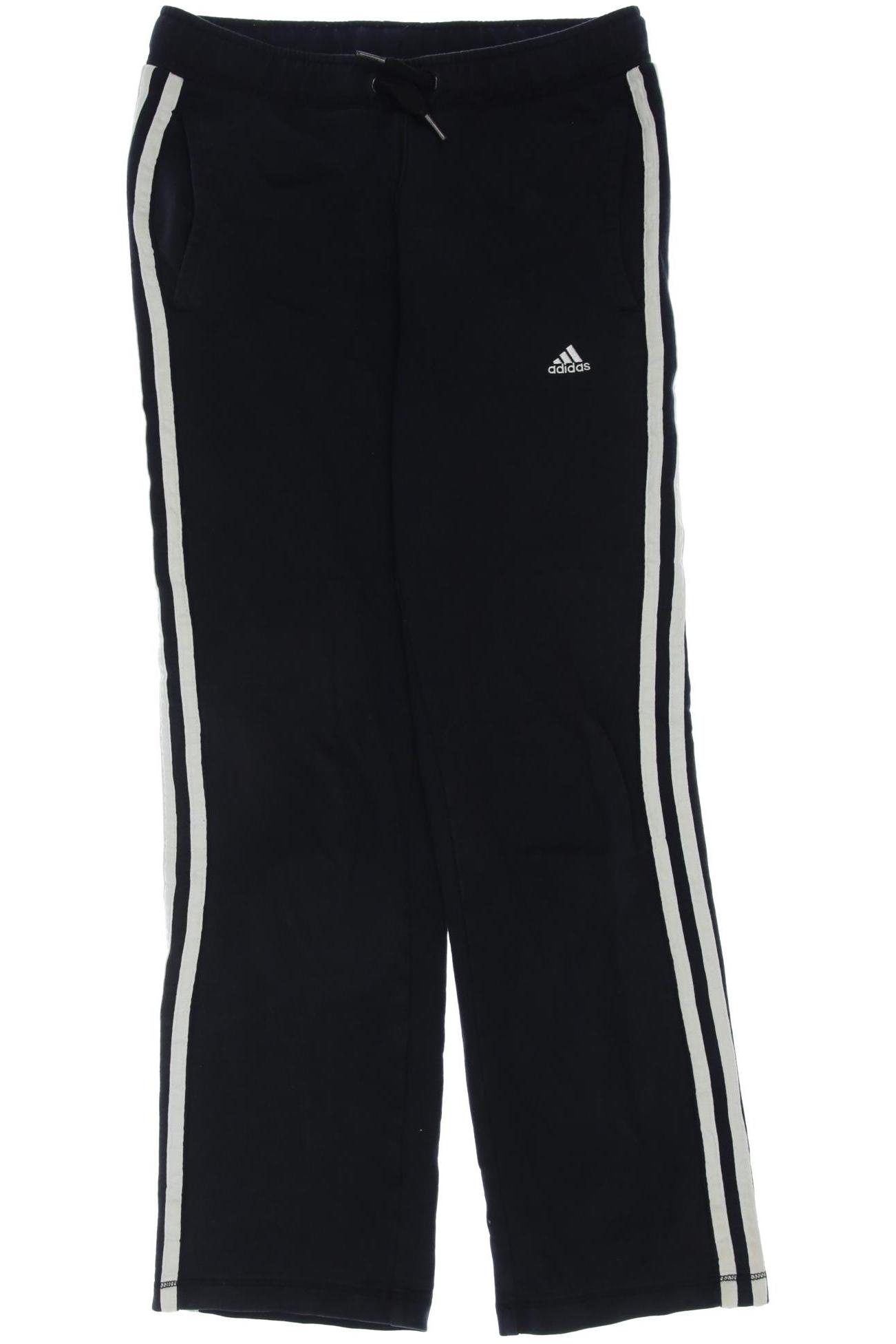 

adidas Damen Stoffhose, schwarz, Gr. 152