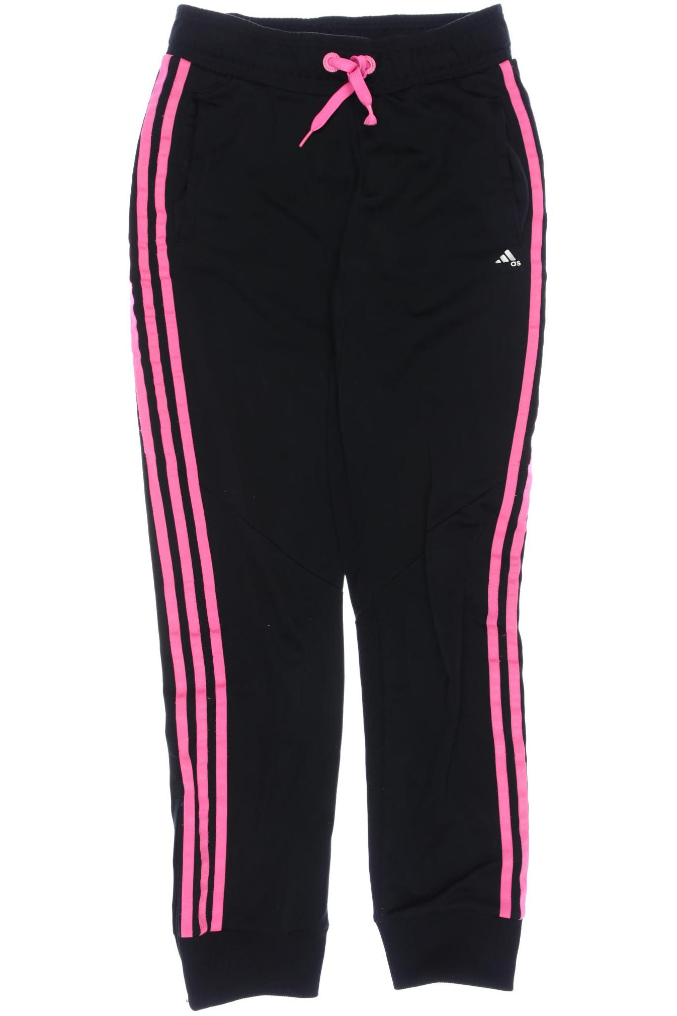 

adidas Damen Stoffhose, schwarz, Gr. 164
