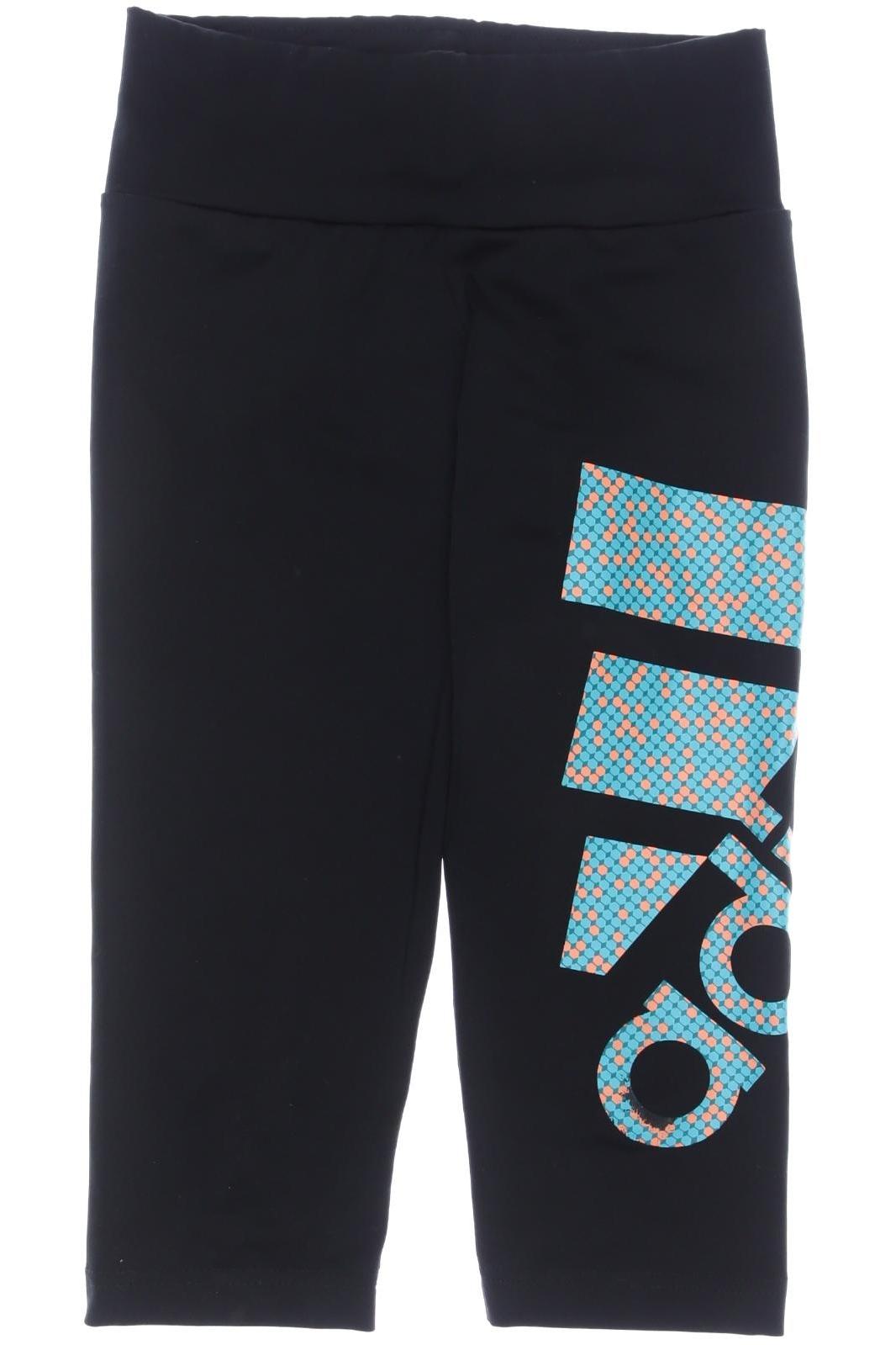 

adidas Damen Stoffhose, schwarz, Gr. 140