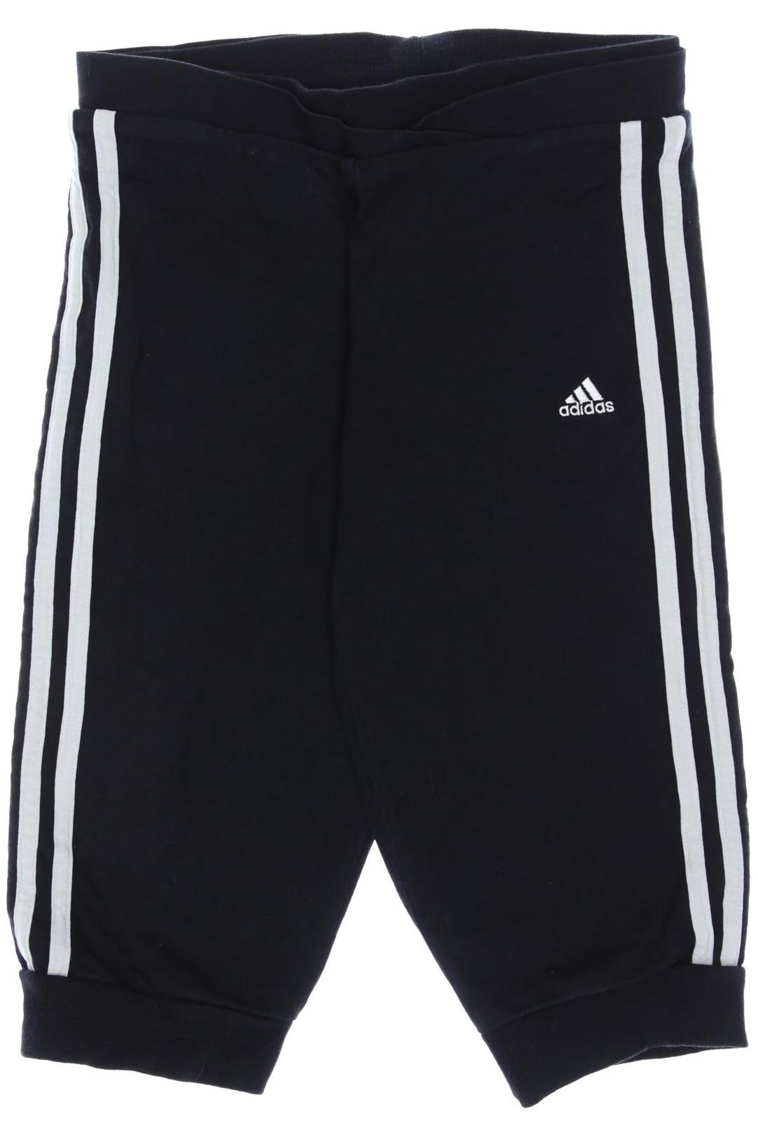 

adidas Damen Stoffhose, schwarz, Gr. 134