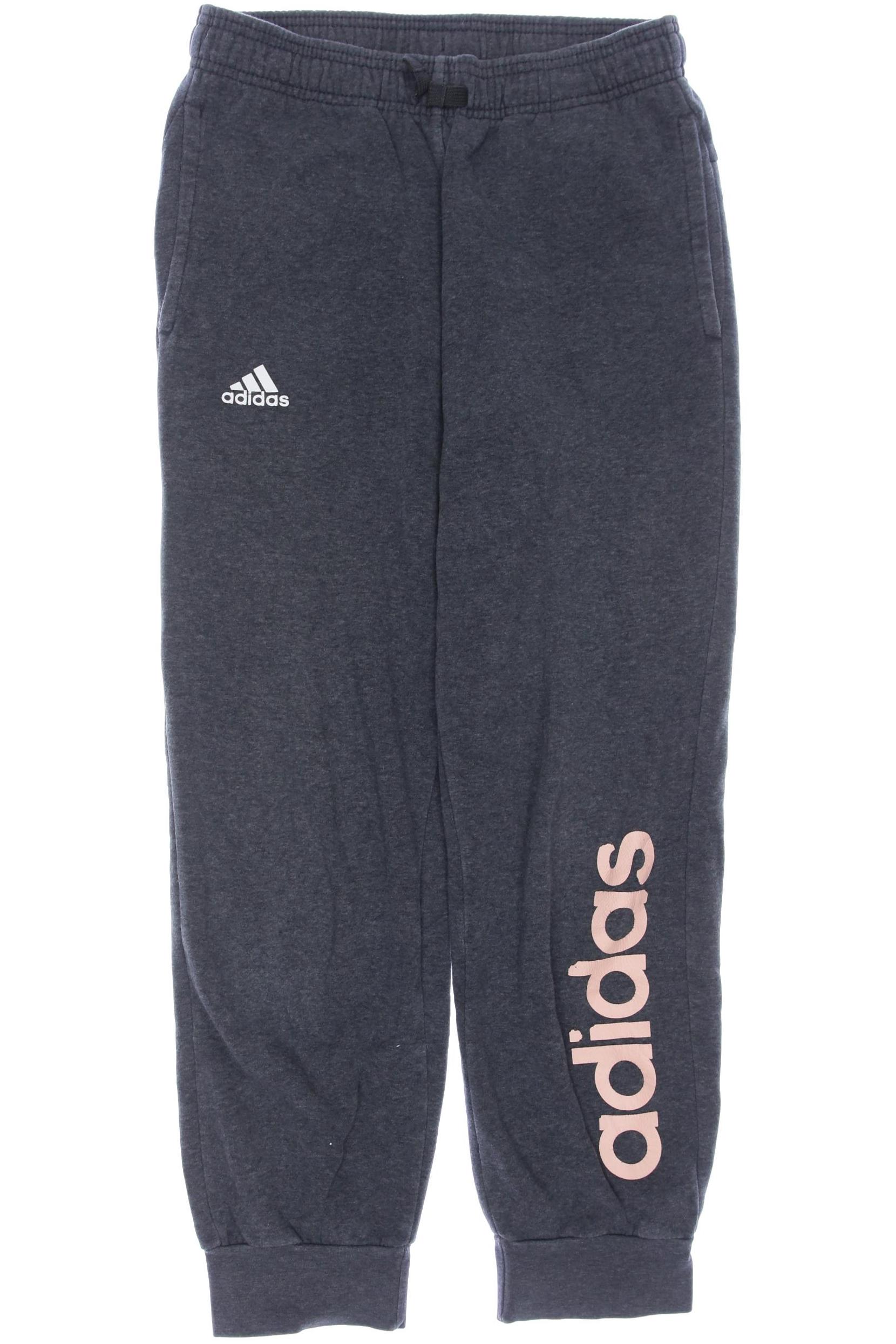 

adidas Damen Stoffhose, grau, Gr. 152