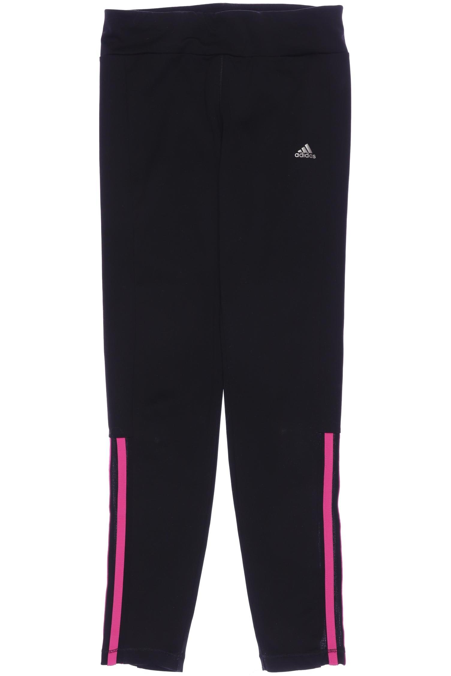 

adidas Damen Stoffhose, schwarz, Gr. 152