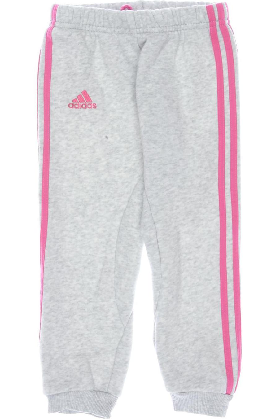 

adidas Damen Stoffhose, grau, Gr. 92