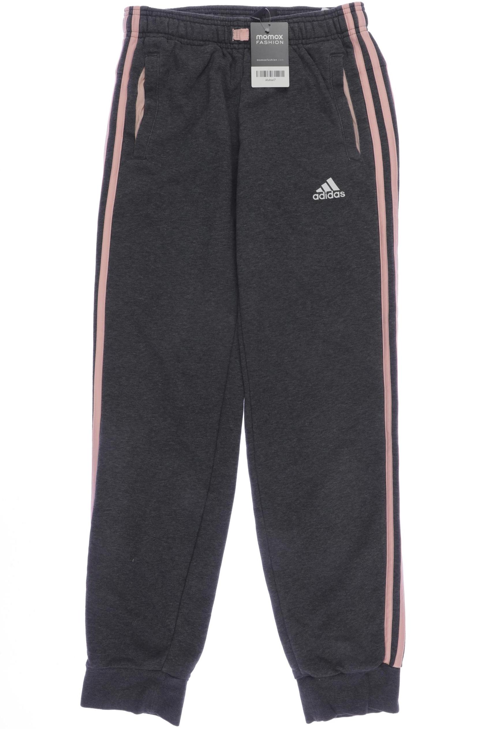 

adidas Damen Stoffhose, grau, Gr. 164