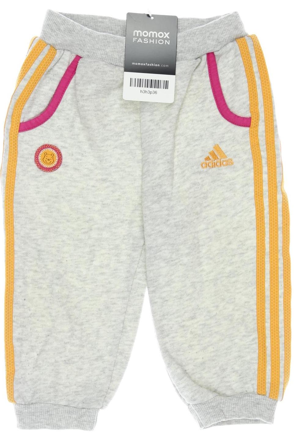 

adidas Damen Stoffhose, grau, Gr. 74