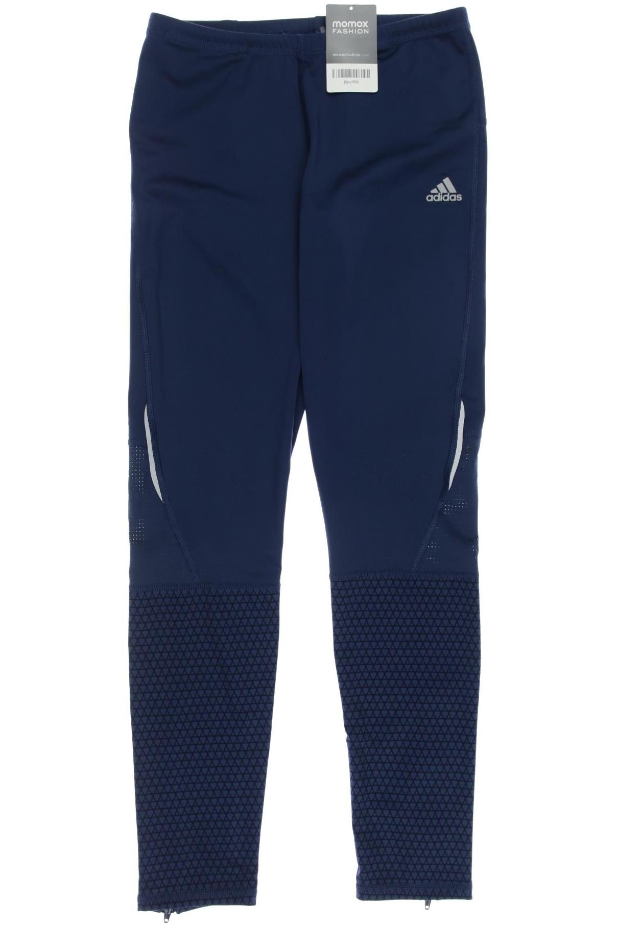 

adidas Damen Stoffhose, marineblau, Gr. 164