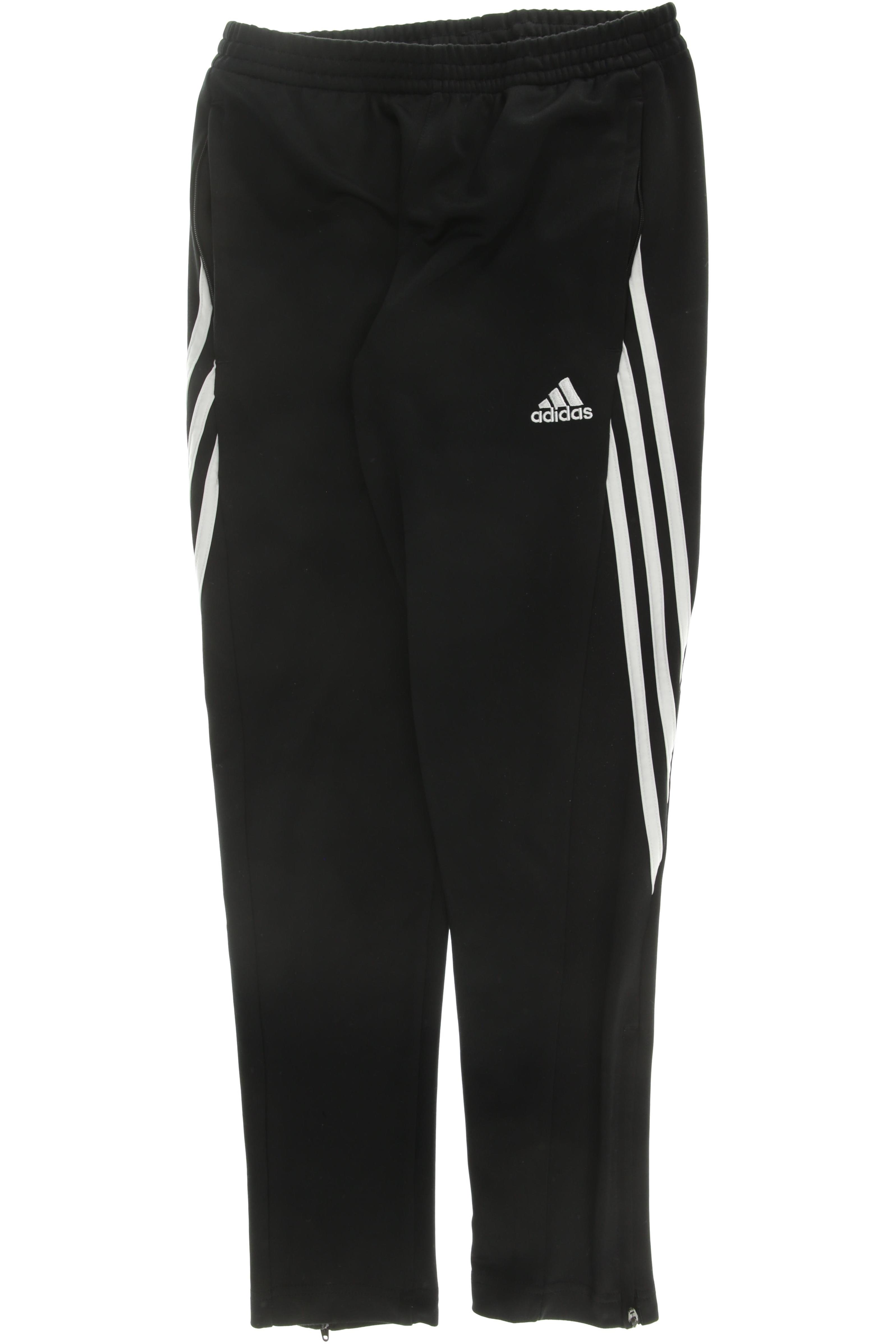 

adidas Damen Stoffhose, schwarz, Gr. 152