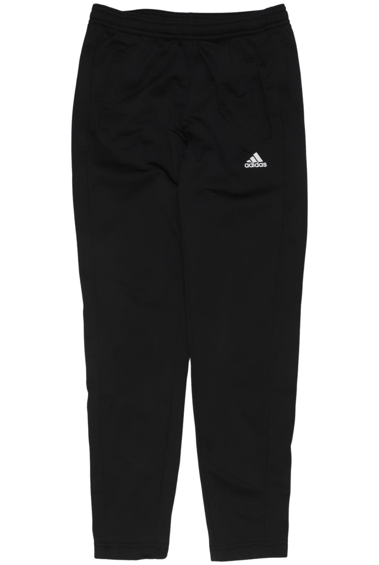 

adidas Mädchen Stoffhose, schwarz, Gr. 140