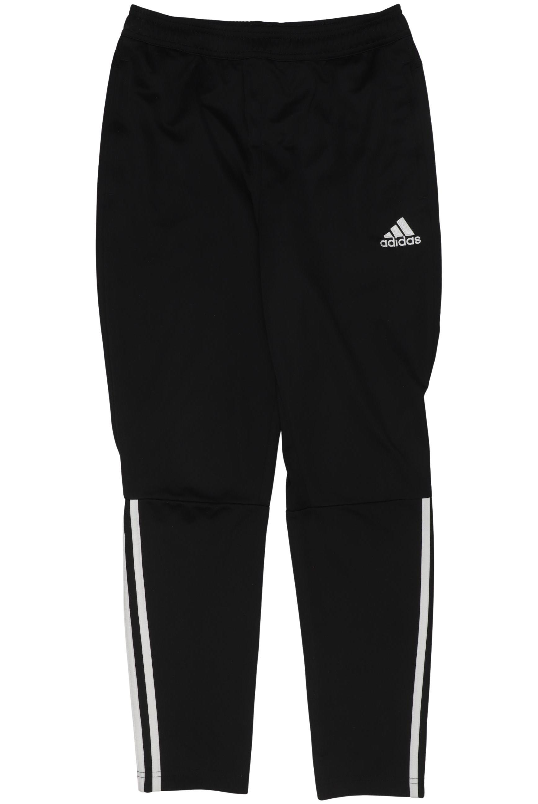 

adidas Mädchen Stoffhose, schwarz, Gr. 176