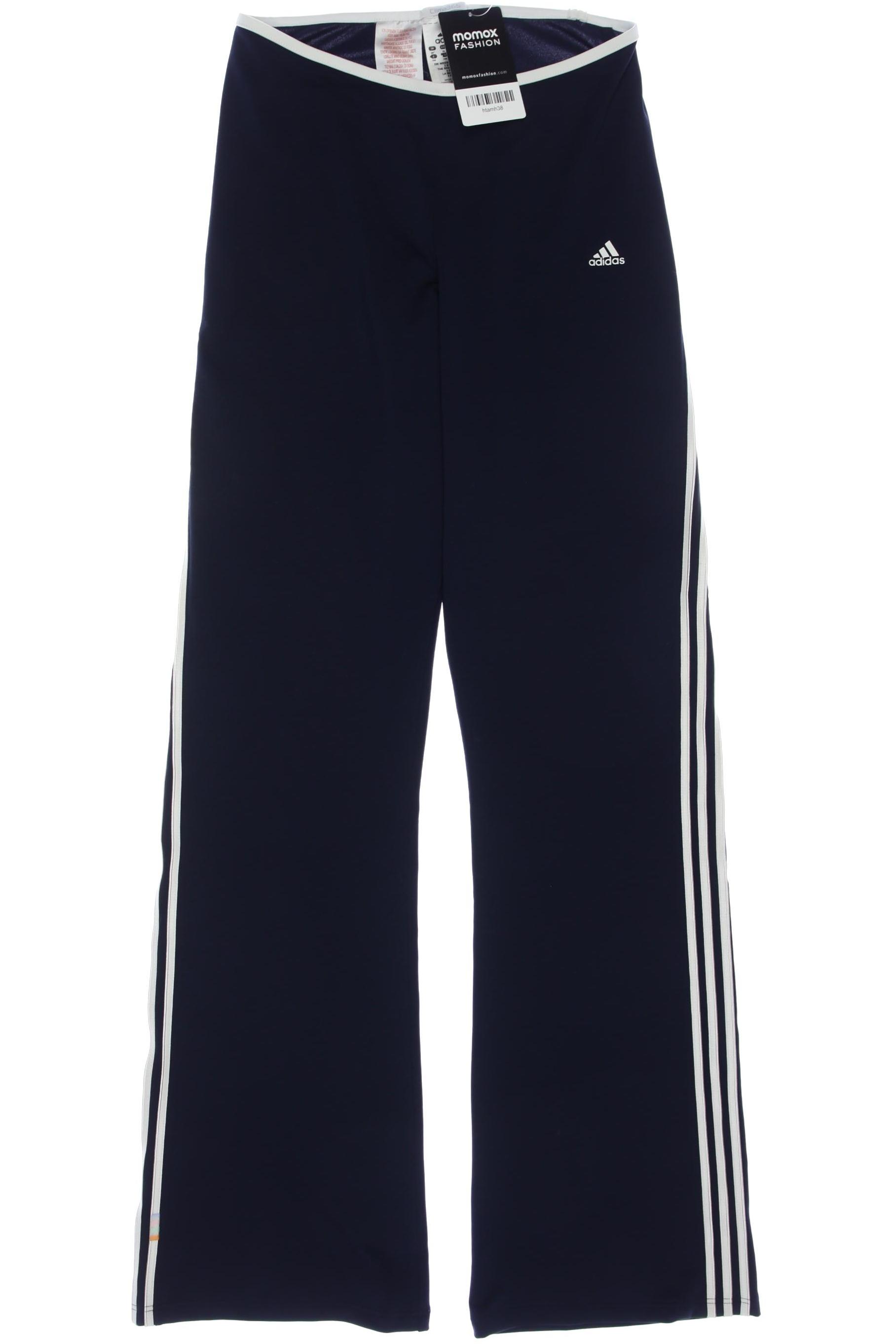 

adidas Damen Stoffhose, marineblau, Gr. 164