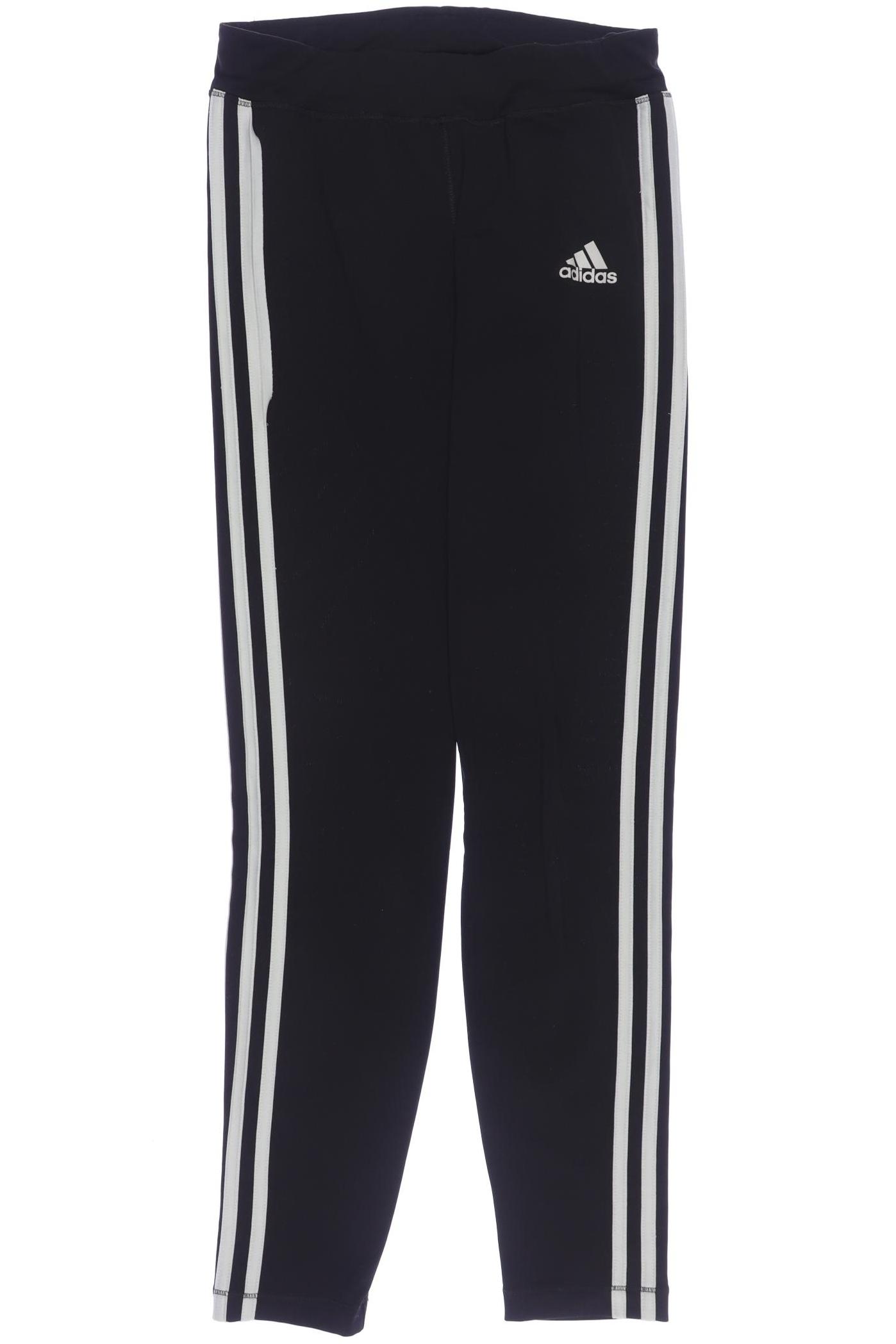 

adidas Damen Stoffhose, schwarz, Gr. 164
