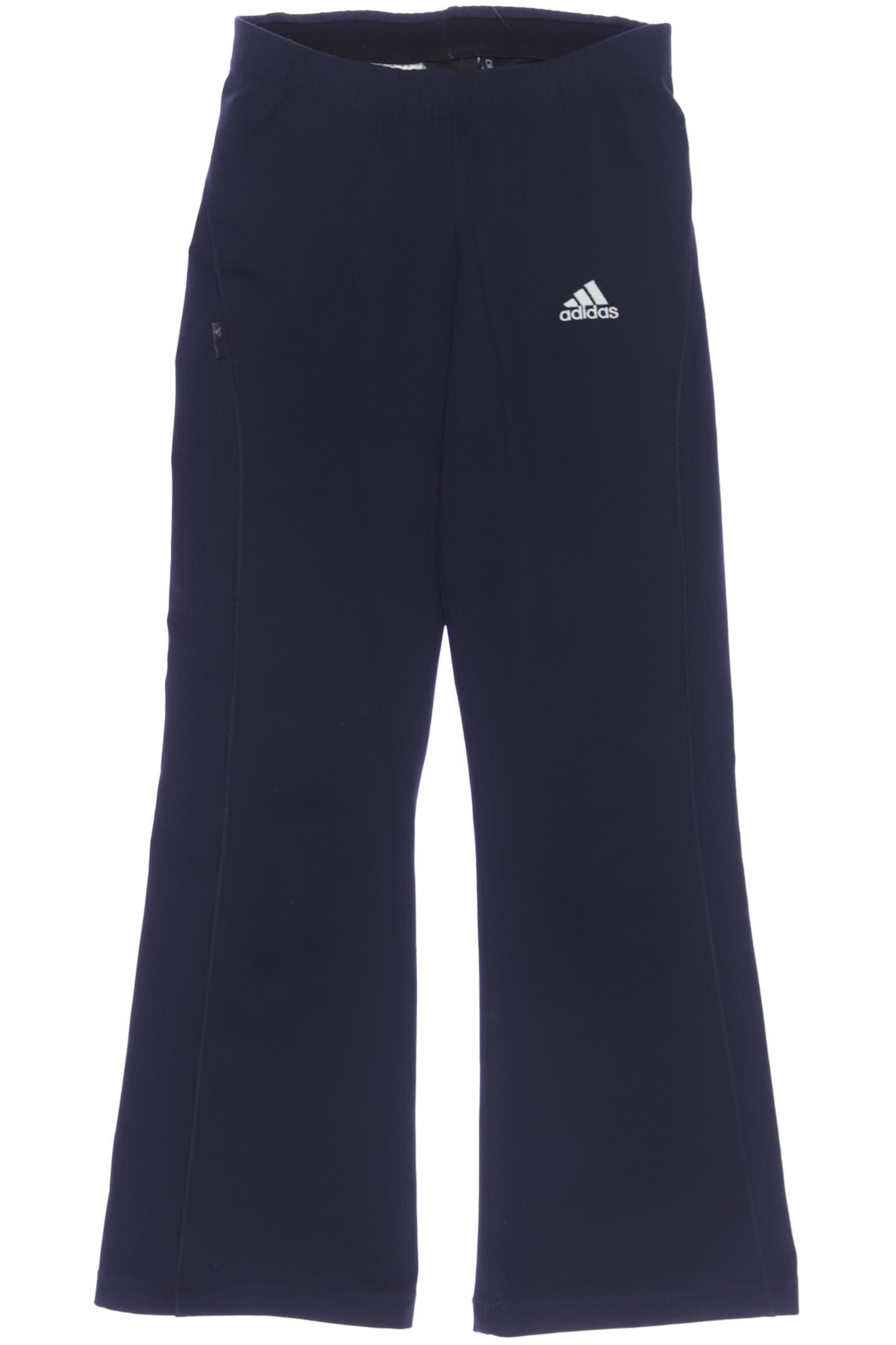 

adidas Damen Stoffhose, marineblau, Gr. 128
