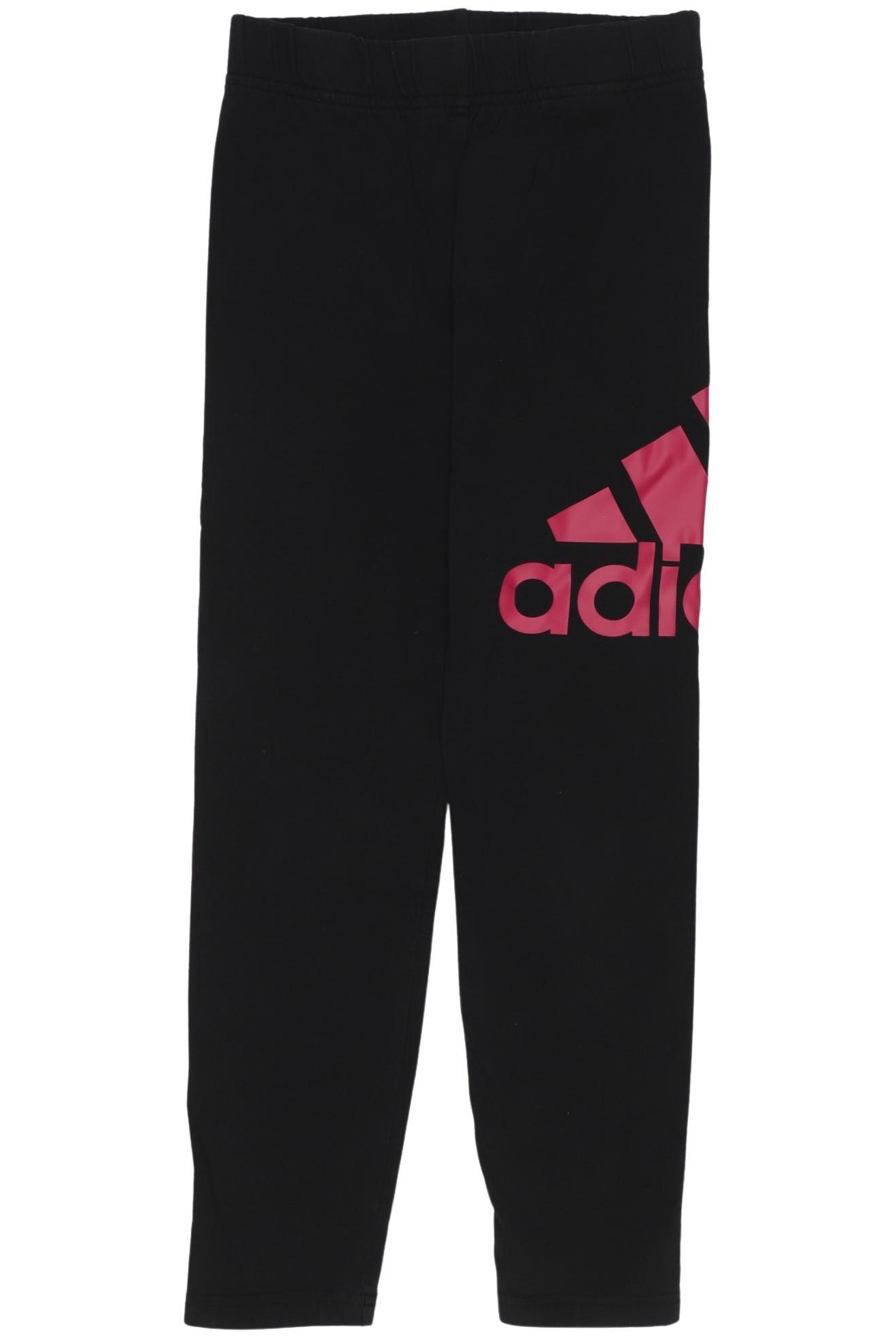 

adidas Mädchen Stoffhose, schwarz, Gr. 140
