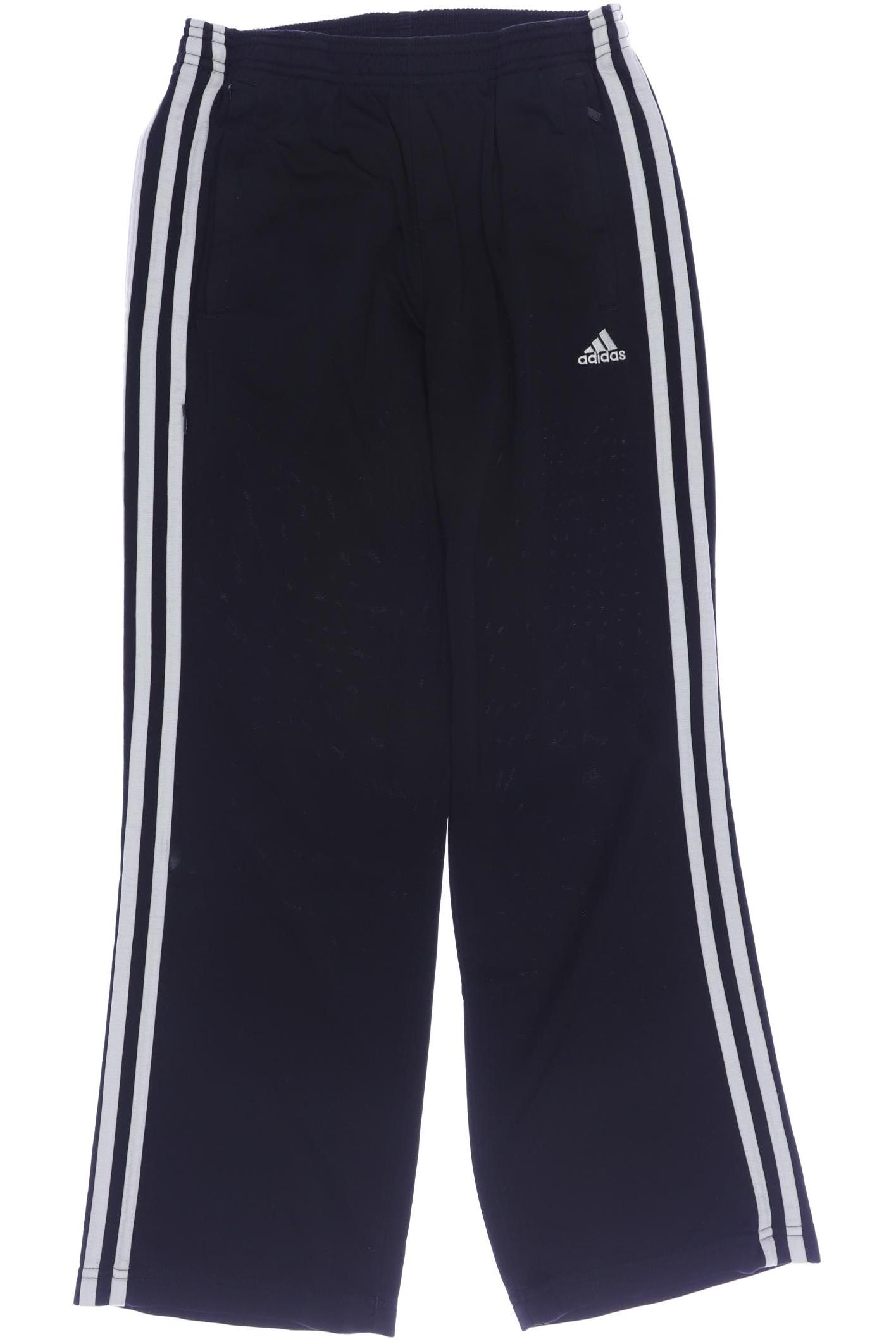 

adidas Damen Stoffhose, schwarz, Gr. 152