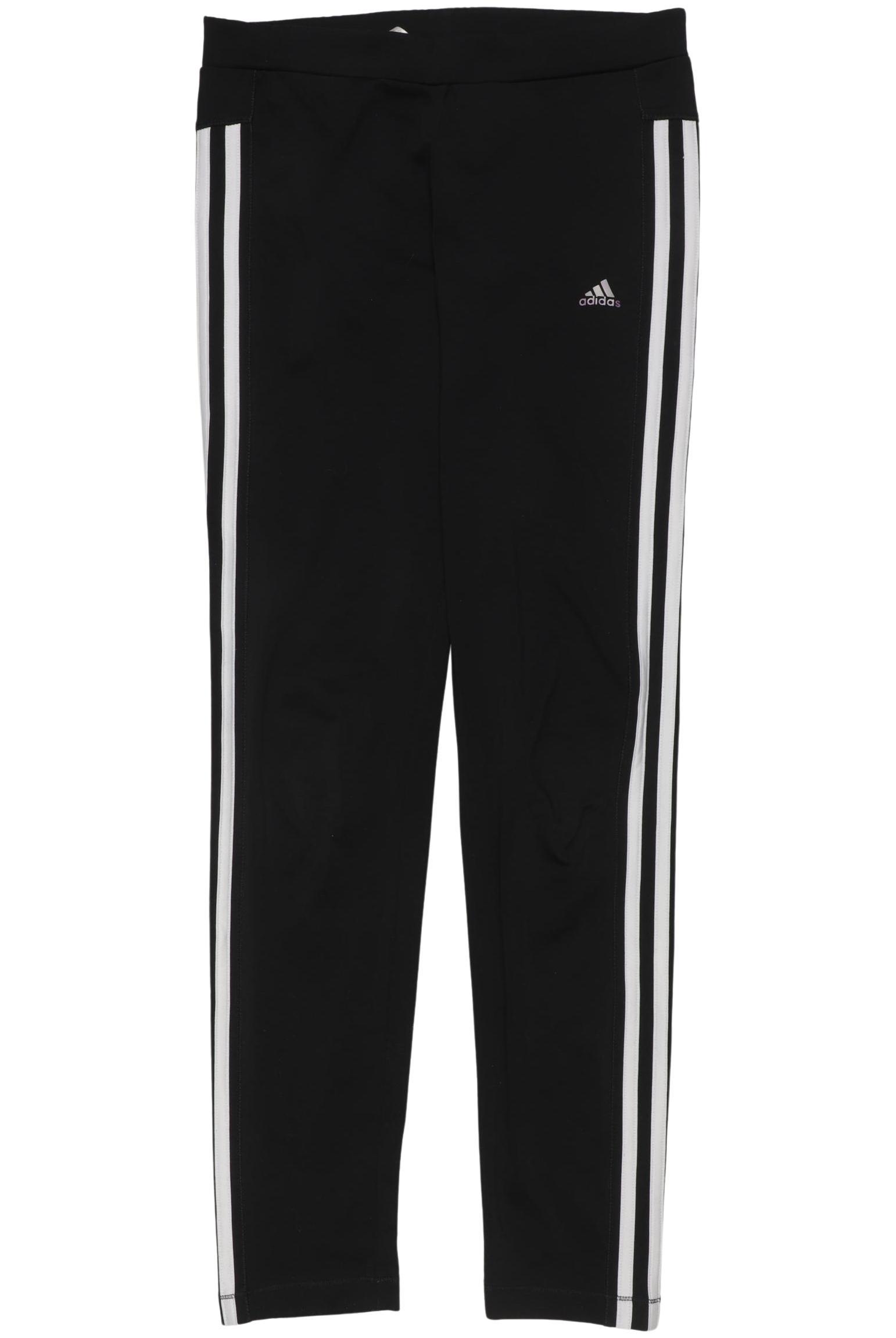 

adidas Mädchen Stoffhose, schwarz, Gr. 164