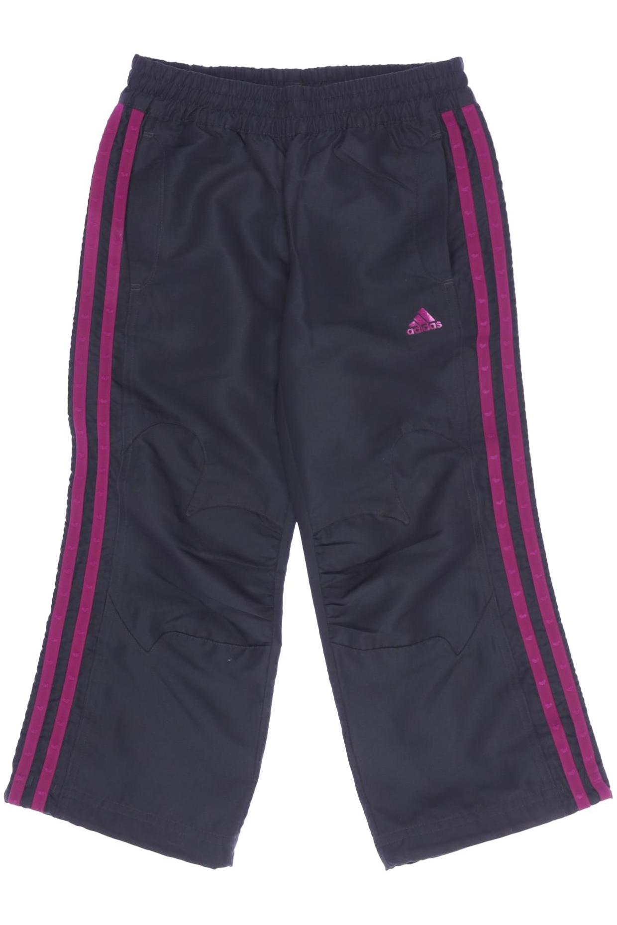 

adidas Damen Stoffhose, grau, Gr. 110