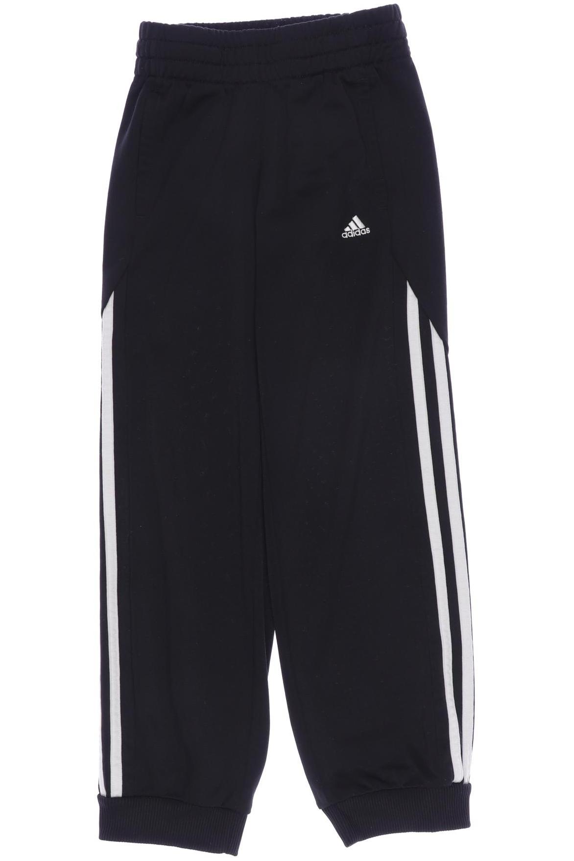 

adidas Damen Stoffhose, schwarz, Gr. 128