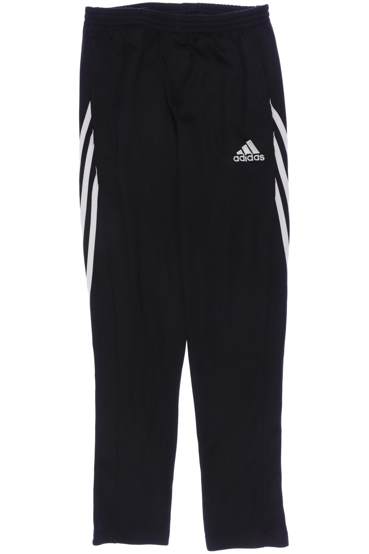 

adidas Damen Stoffhose, schwarz, Gr. 152