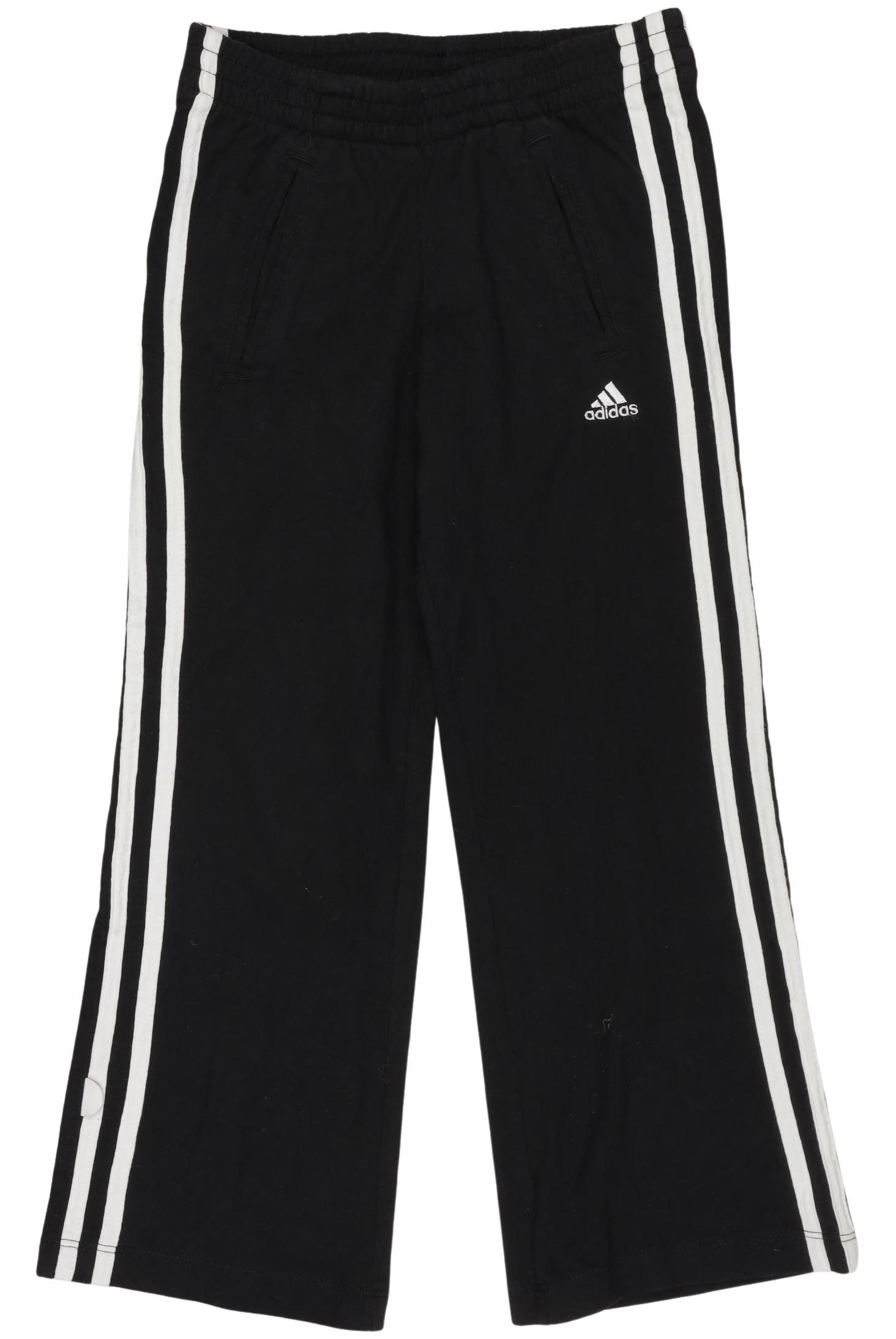 

adidas Mädchen Stoffhose, schwarz, Gr. 116