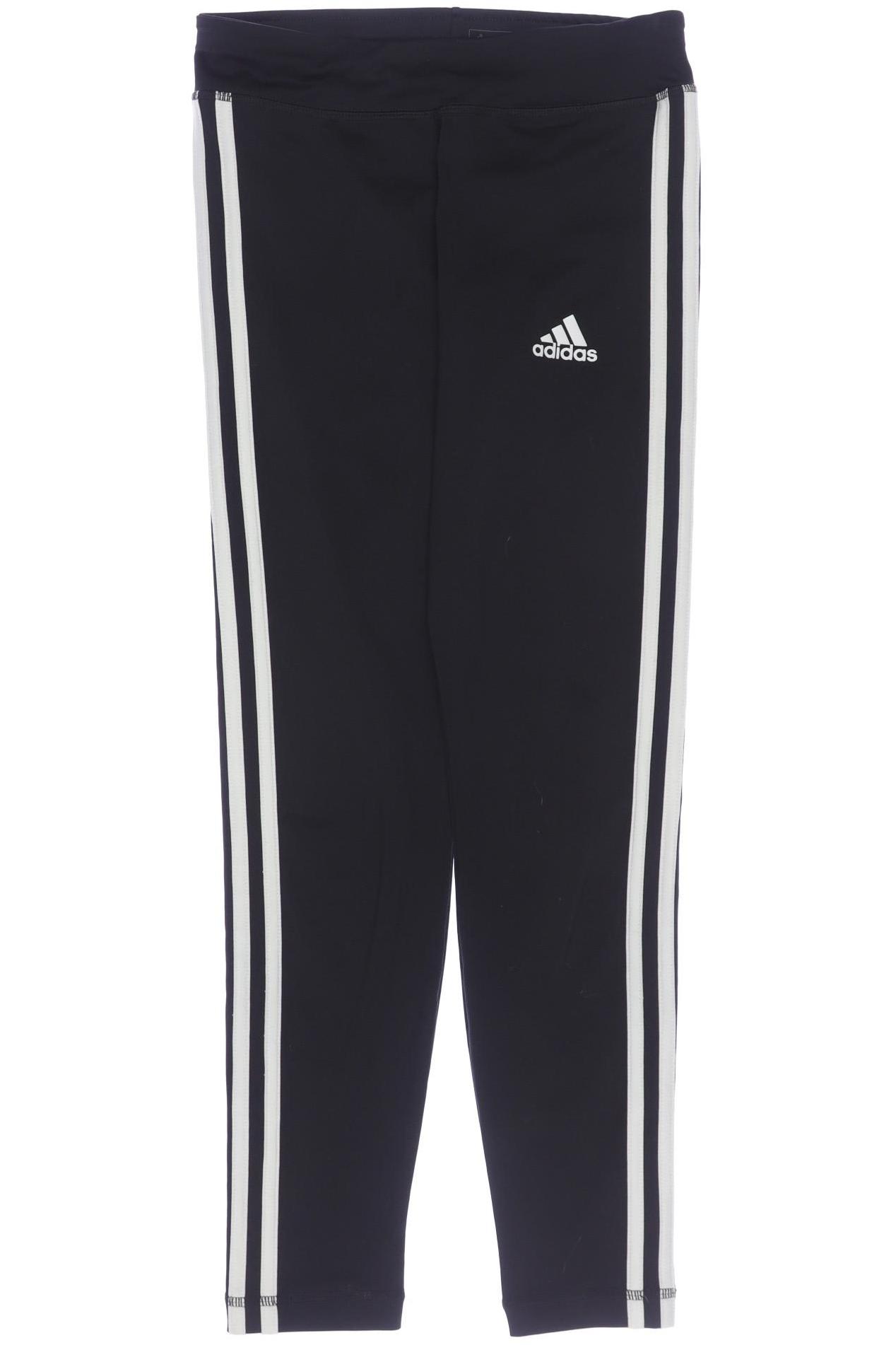

adidas Damen Stoffhose, schwarz, Gr. 152