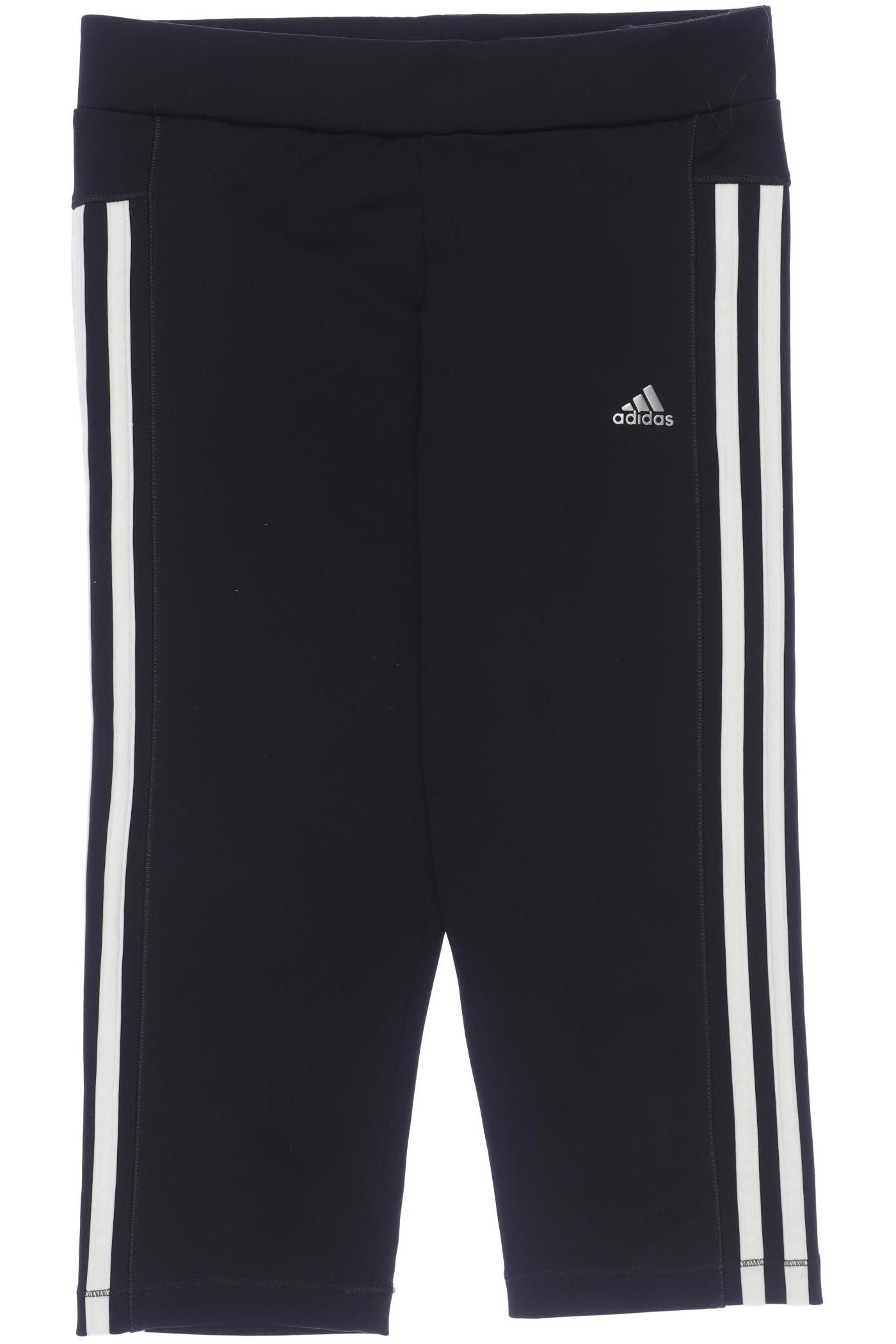 

adidas Damen Stoffhose, schwarz, Gr. 152