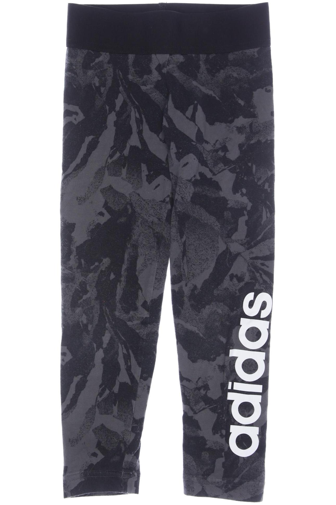 

adidas Damen Stoffhose, grau, Gr. 116