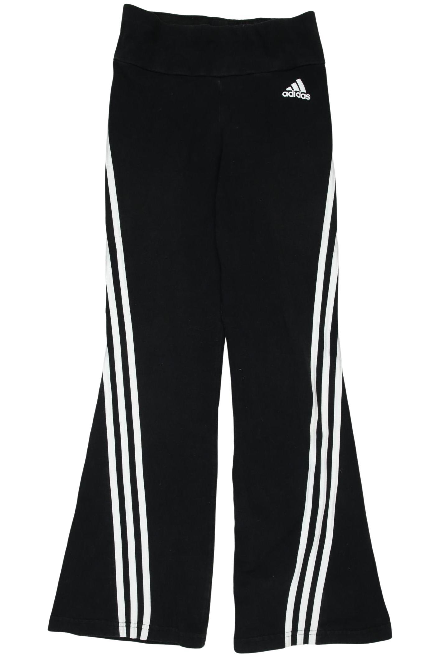 

adidas Damen Stoffhose, schwarz, Gr. 152