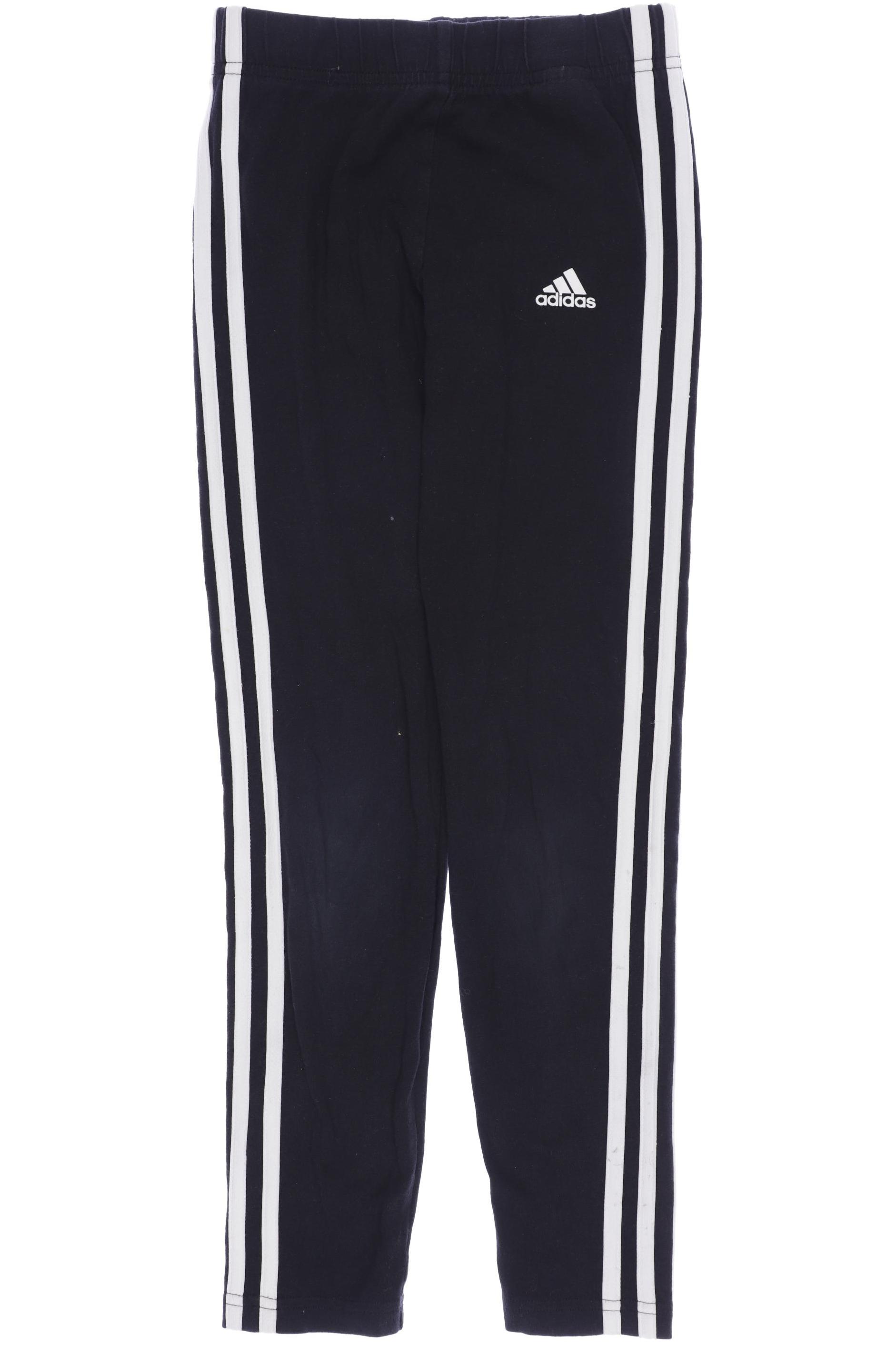 

adidas Damen Stoffhose, schwarz, Gr. 152