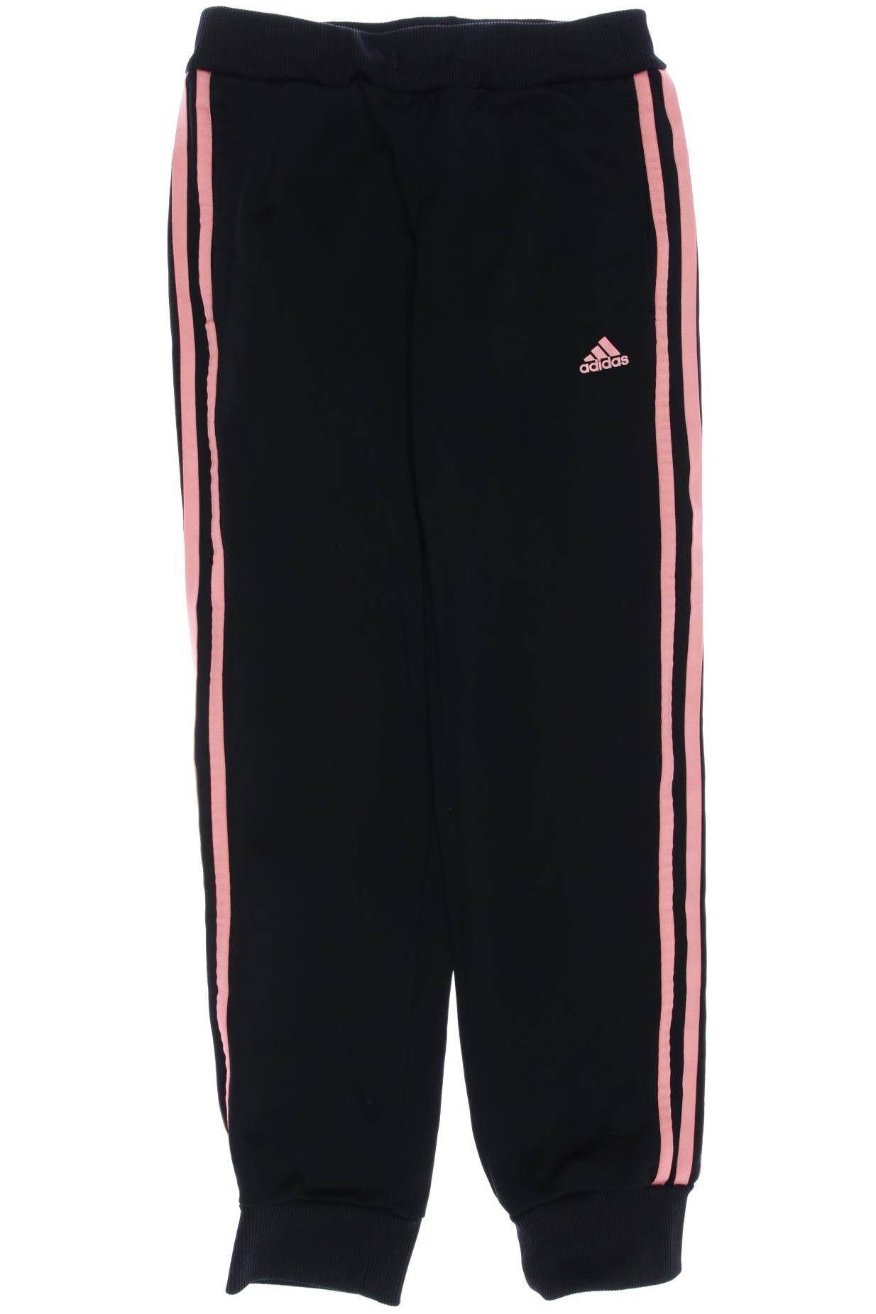 

adidas Damen Stoffhose, schwarz, Gr. 152