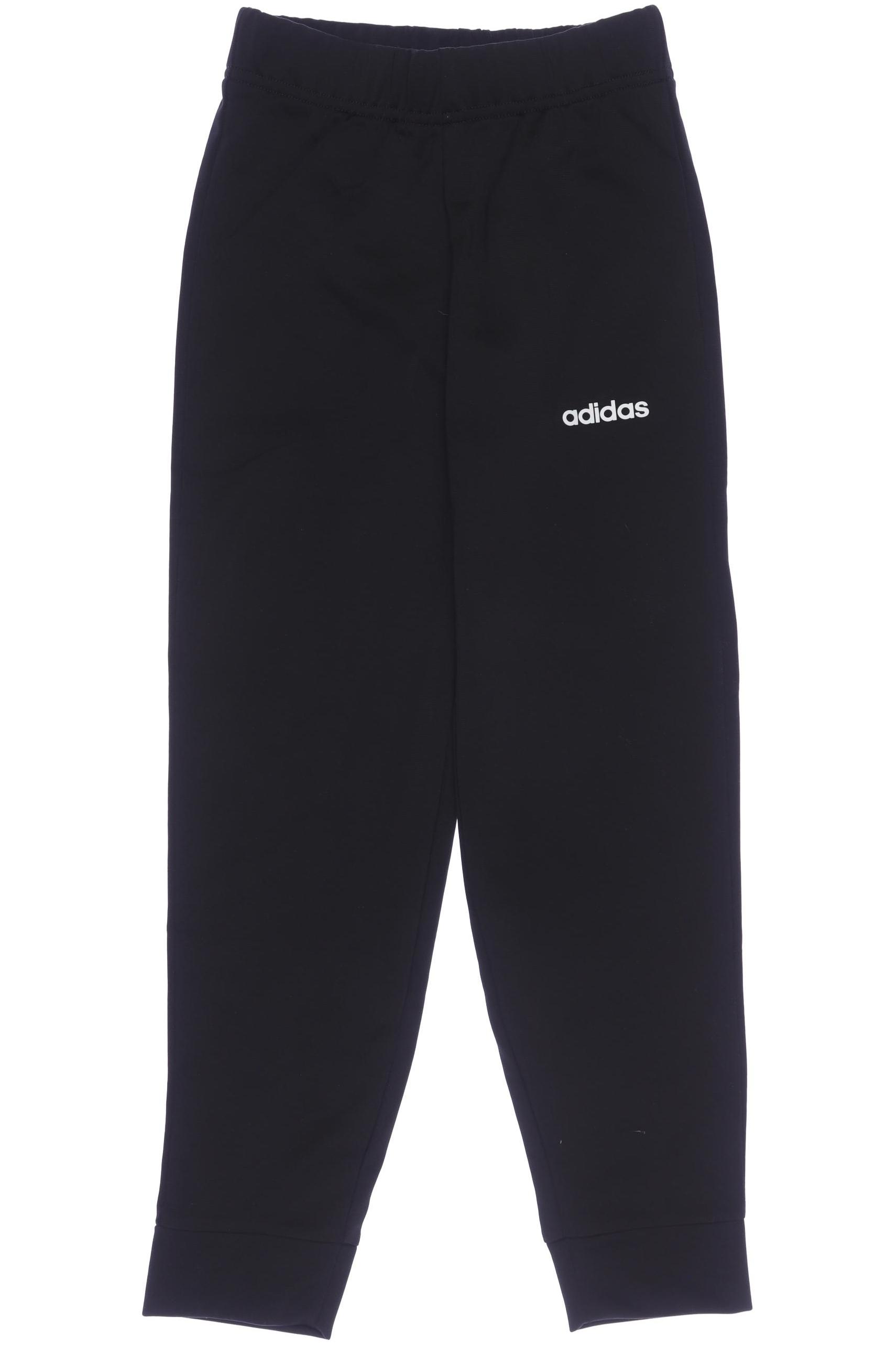 

adidas Damen Stoffhose, schwarz, Gr. 128