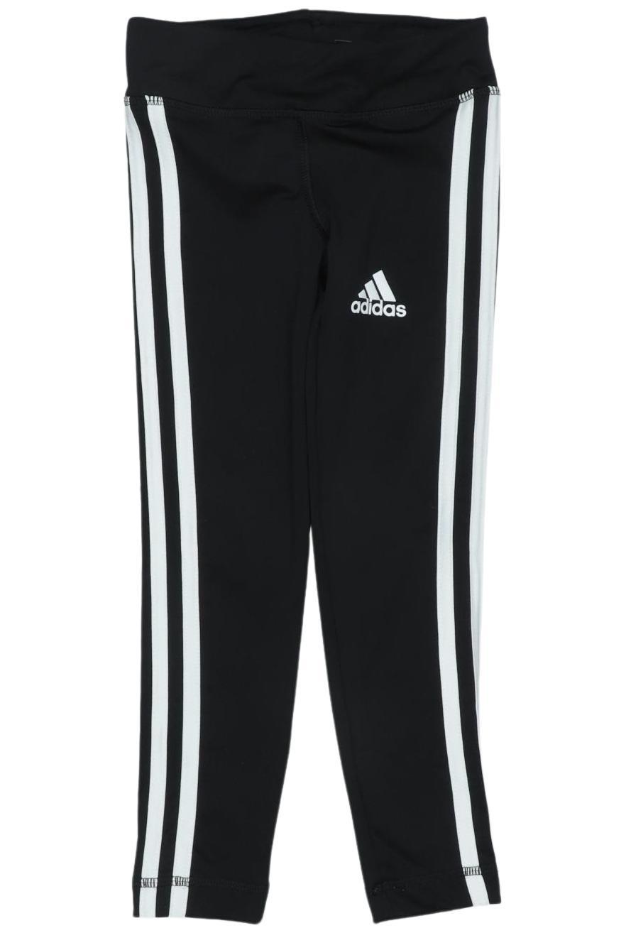 

adidas Damen Stoffhose, schwarz, Gr. 110