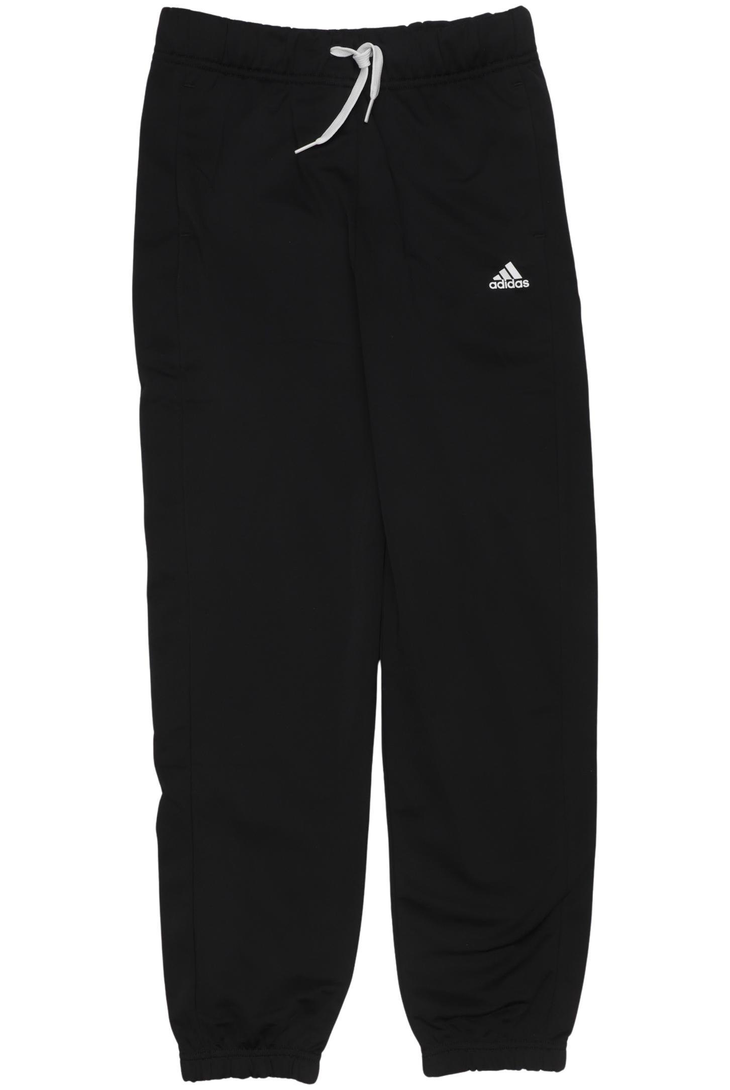 

adidas Mädchen Stoffhose, schwarz, Gr. 152