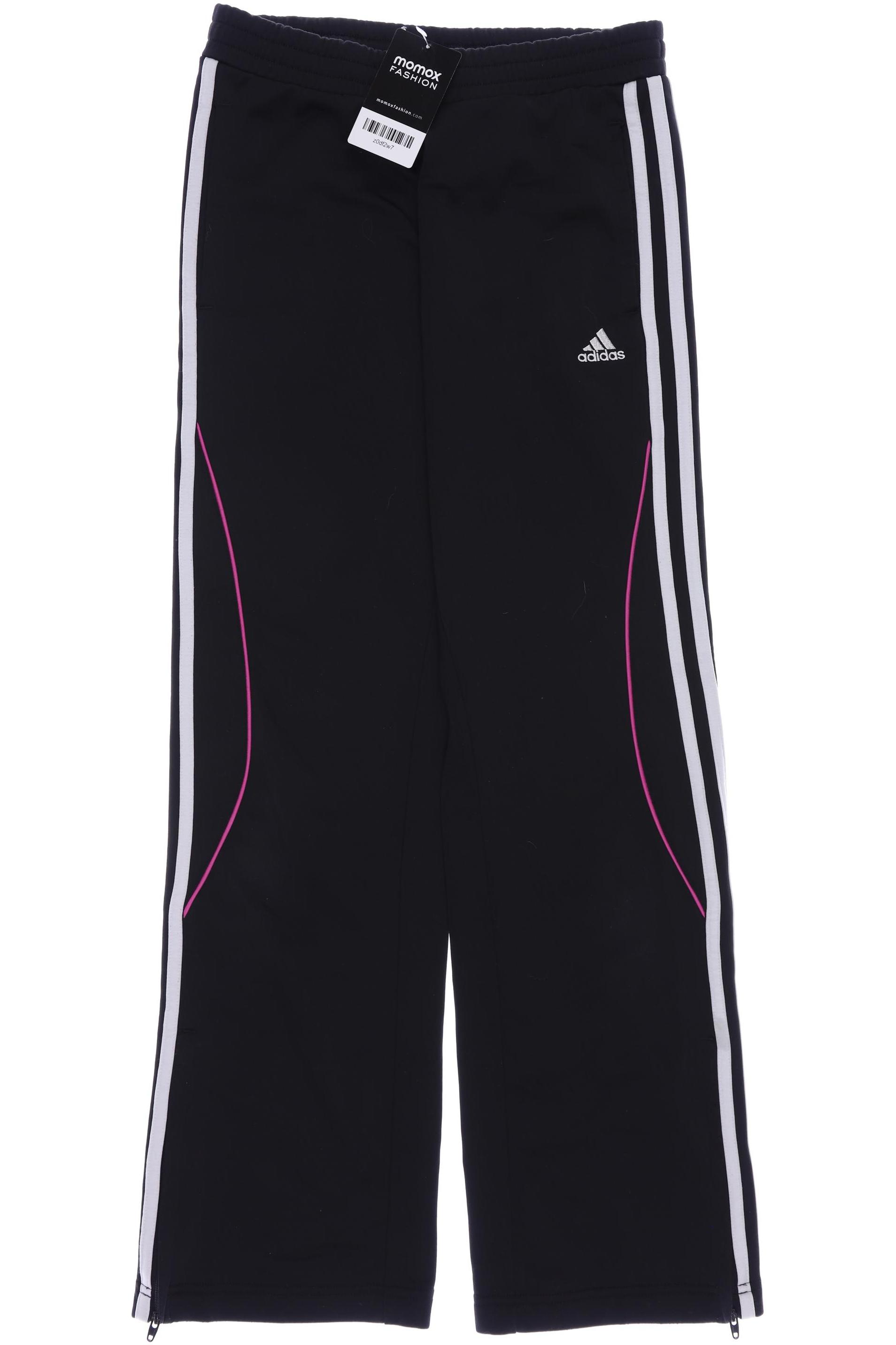 

adidas Damen Stoffhose, schwarz, Gr. 152