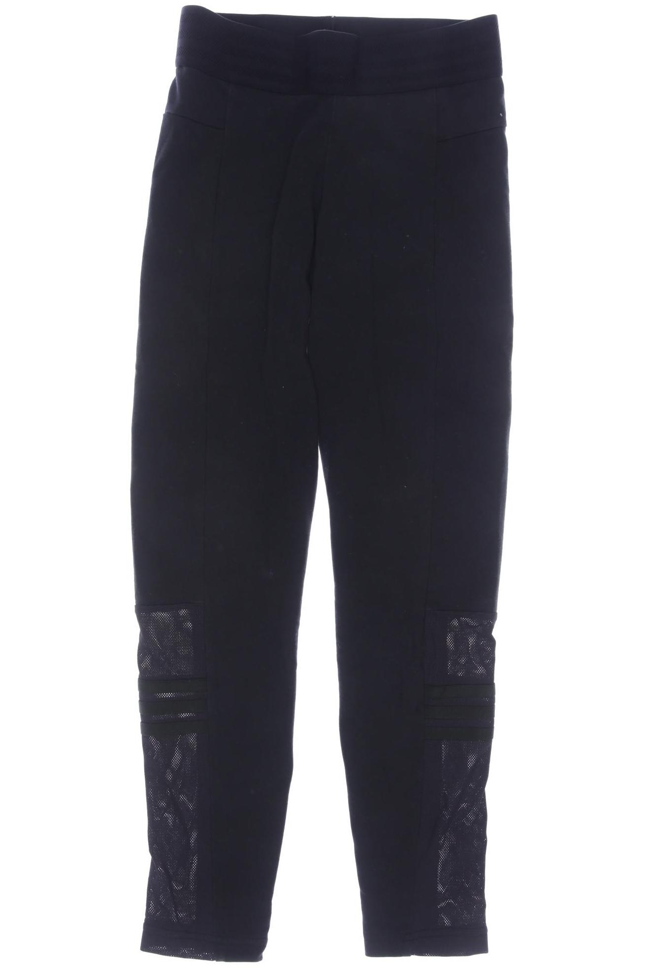 

adidas Damen Stoffhose, schwarz, Gr. 146