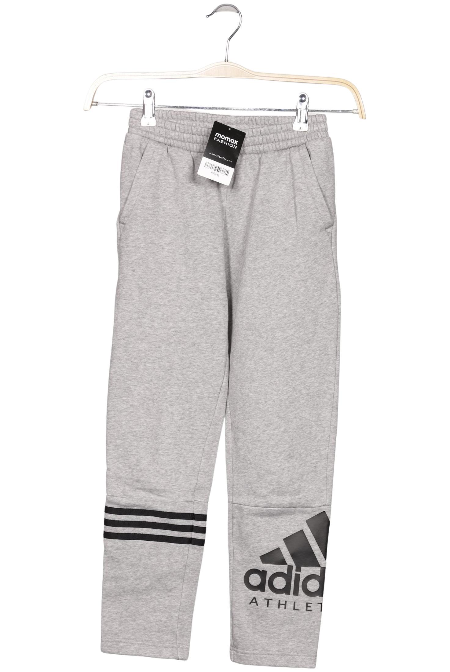 

adidas Damen Stoffhose, grau, Gr. 140