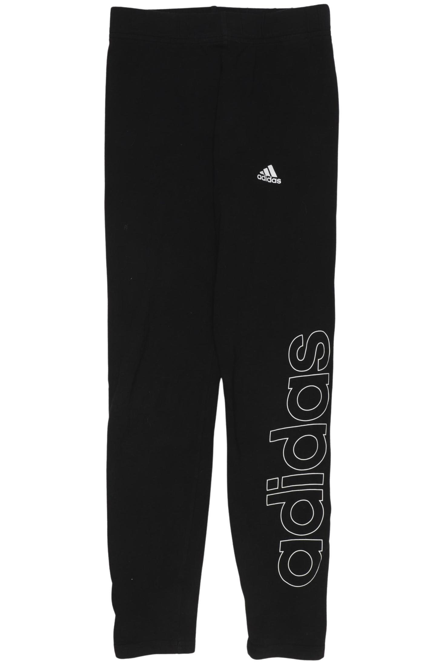 

adidas Mädchen Stoffhose, schwarz, Gr. 152