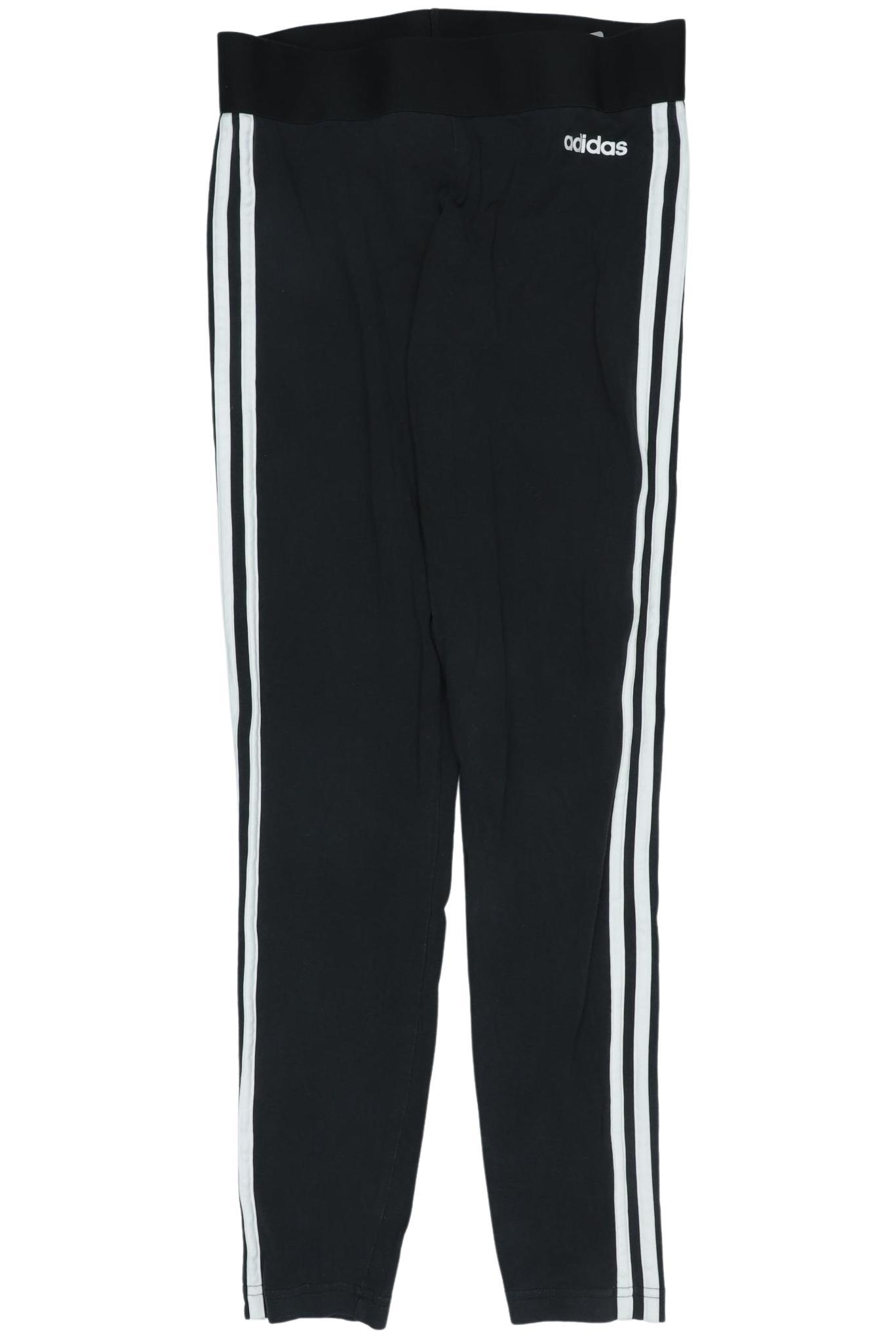 

adidas Damen Stoffhose, schwarz, Gr. 134