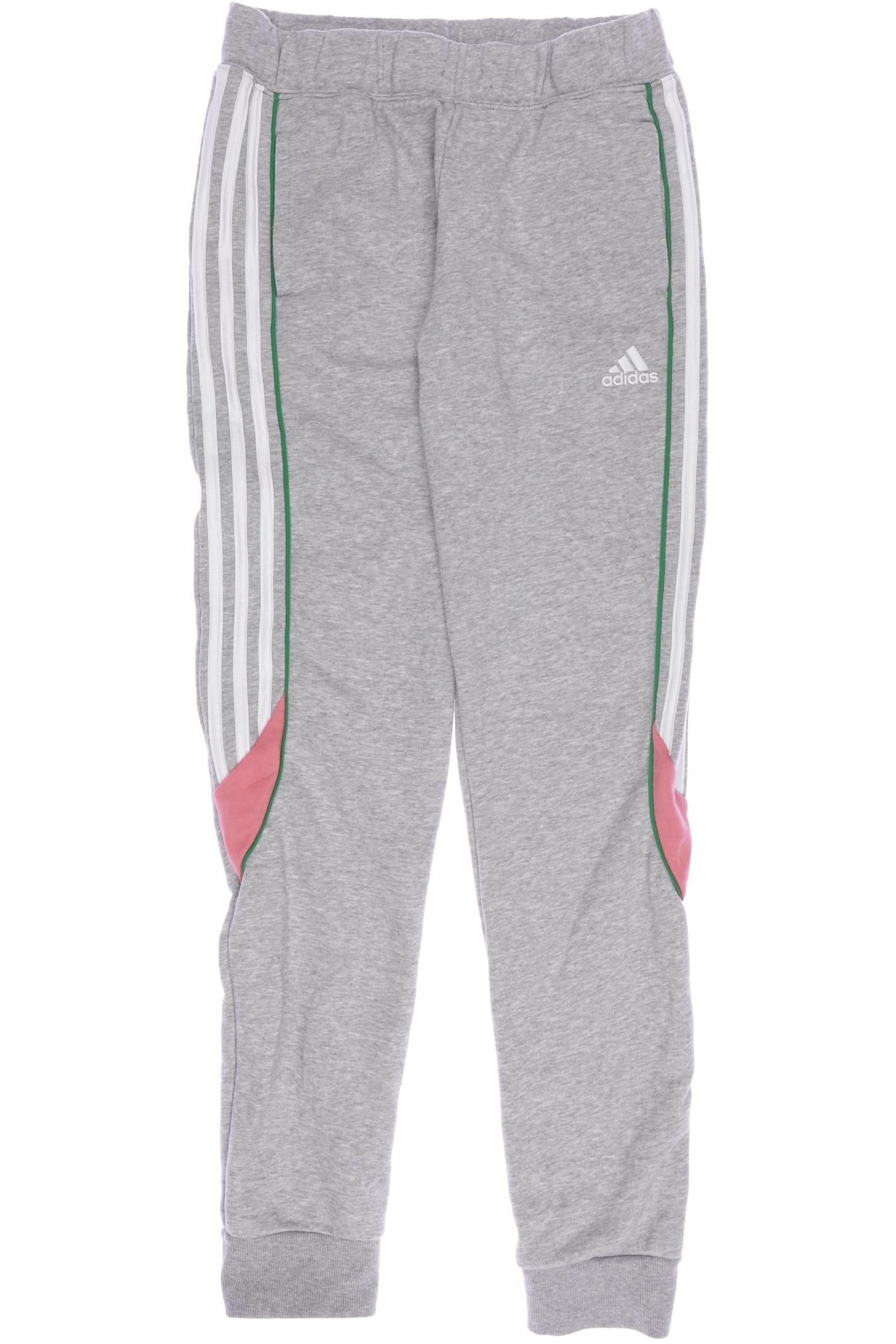 

adidas Damen Stoffhose, grau, Gr. 170