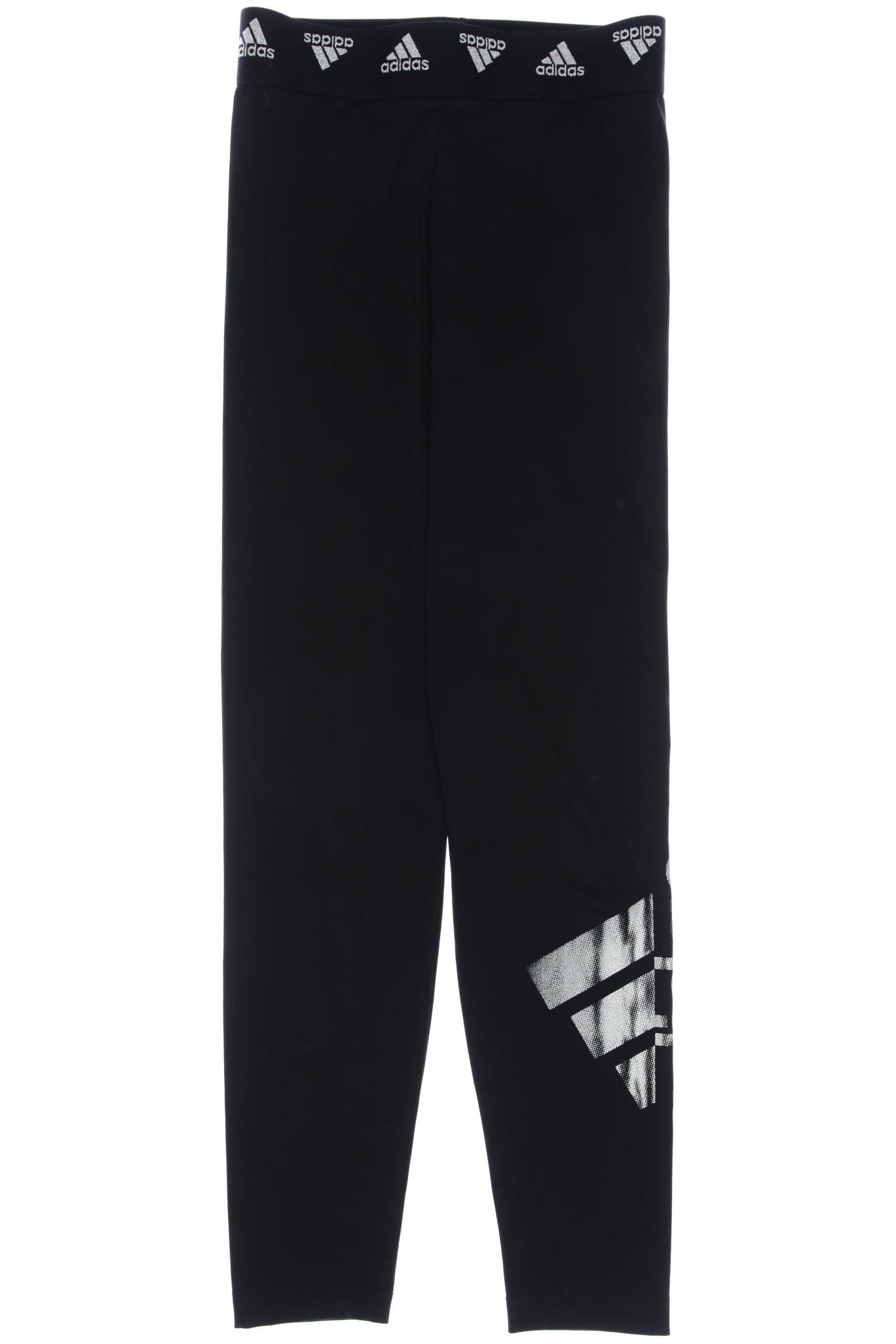 

adidas Damen Stoffhose, schwarz, Gr. 164