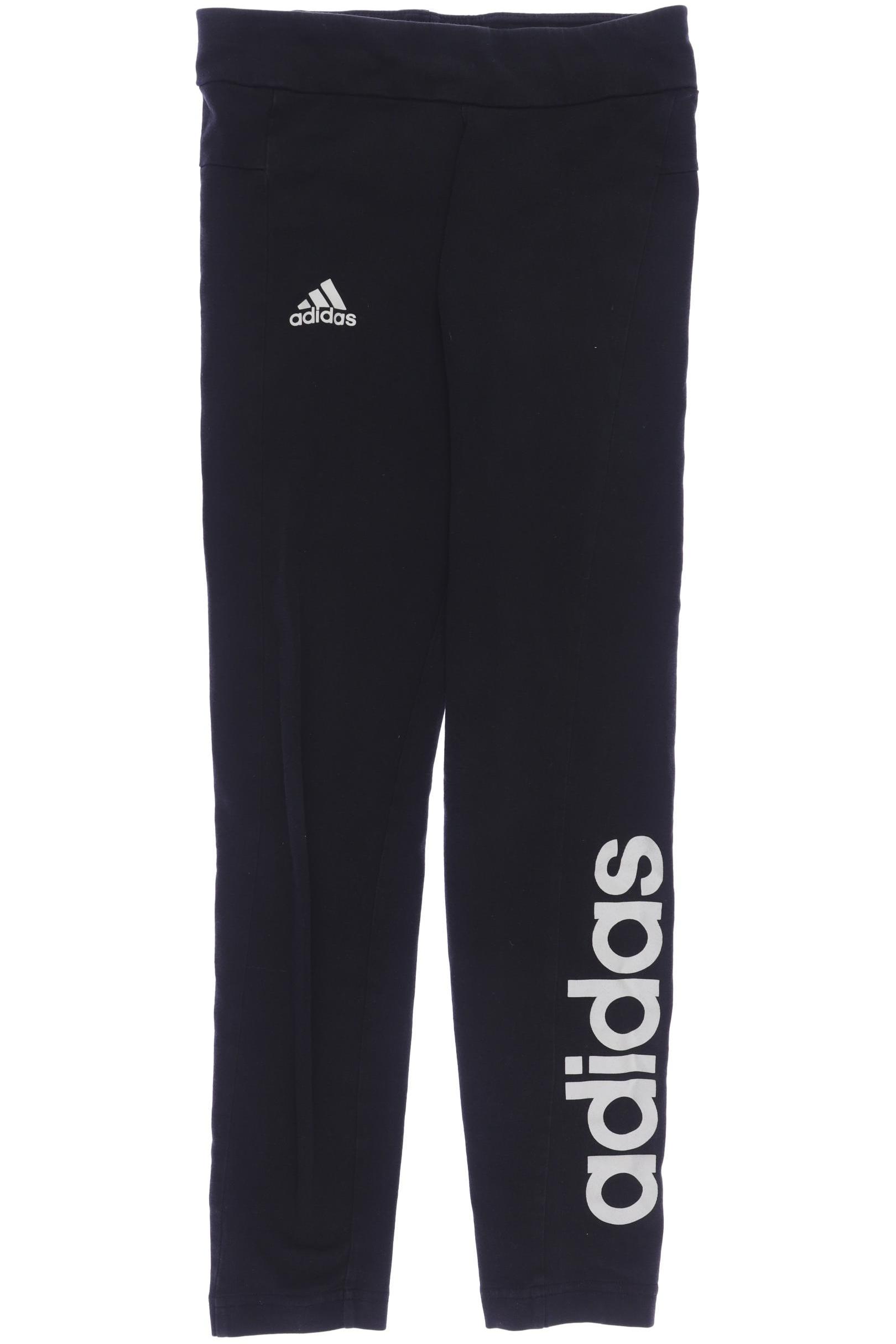 

adidas Damen Stoffhose, schwarz, Gr. 116