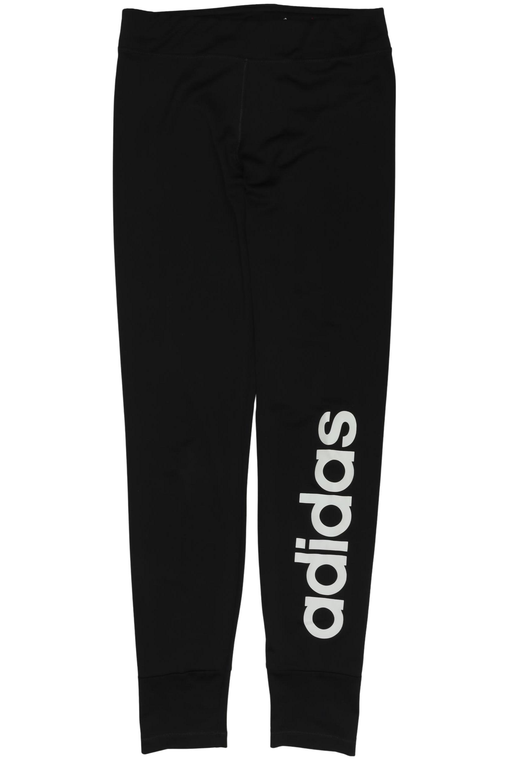 

adidas Mädchen Stoffhose, schwarz, Gr. 170