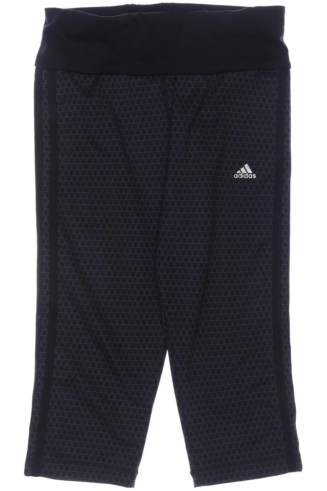 

adidas Damen Stoffhose, schwarz, Gr. 152