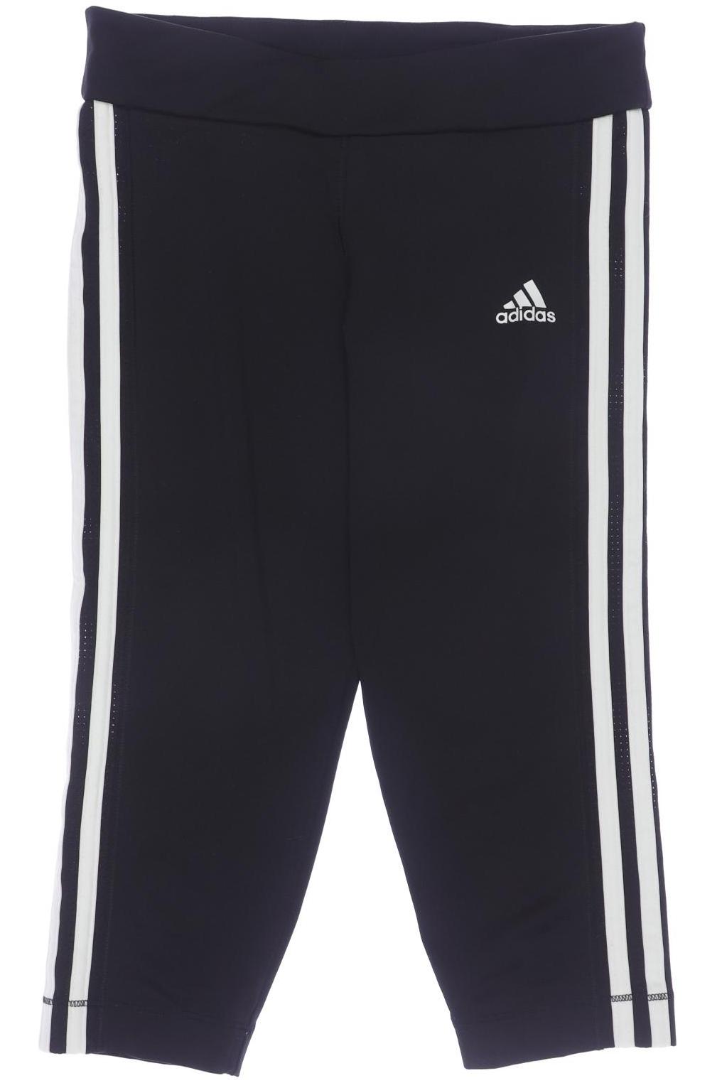 

adidas Damen Stoffhose, schwarz, Gr. 152
