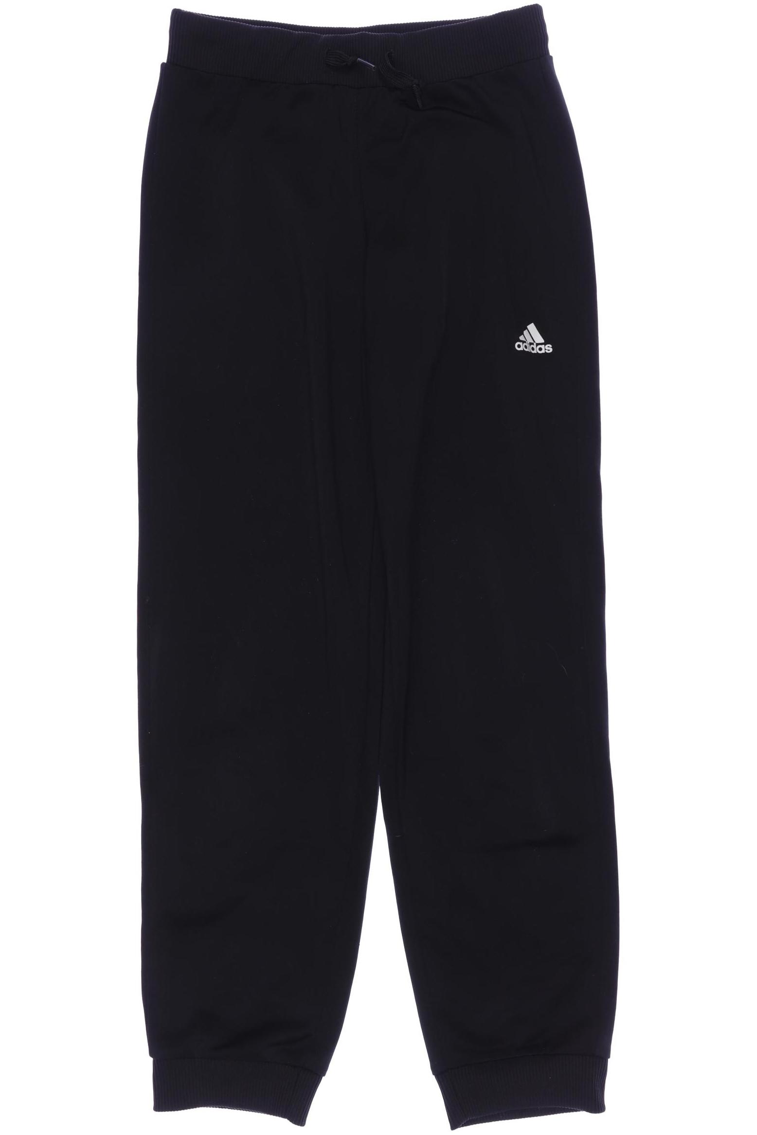 

adidas Damen Stoffhose, schwarz, Gr. 140